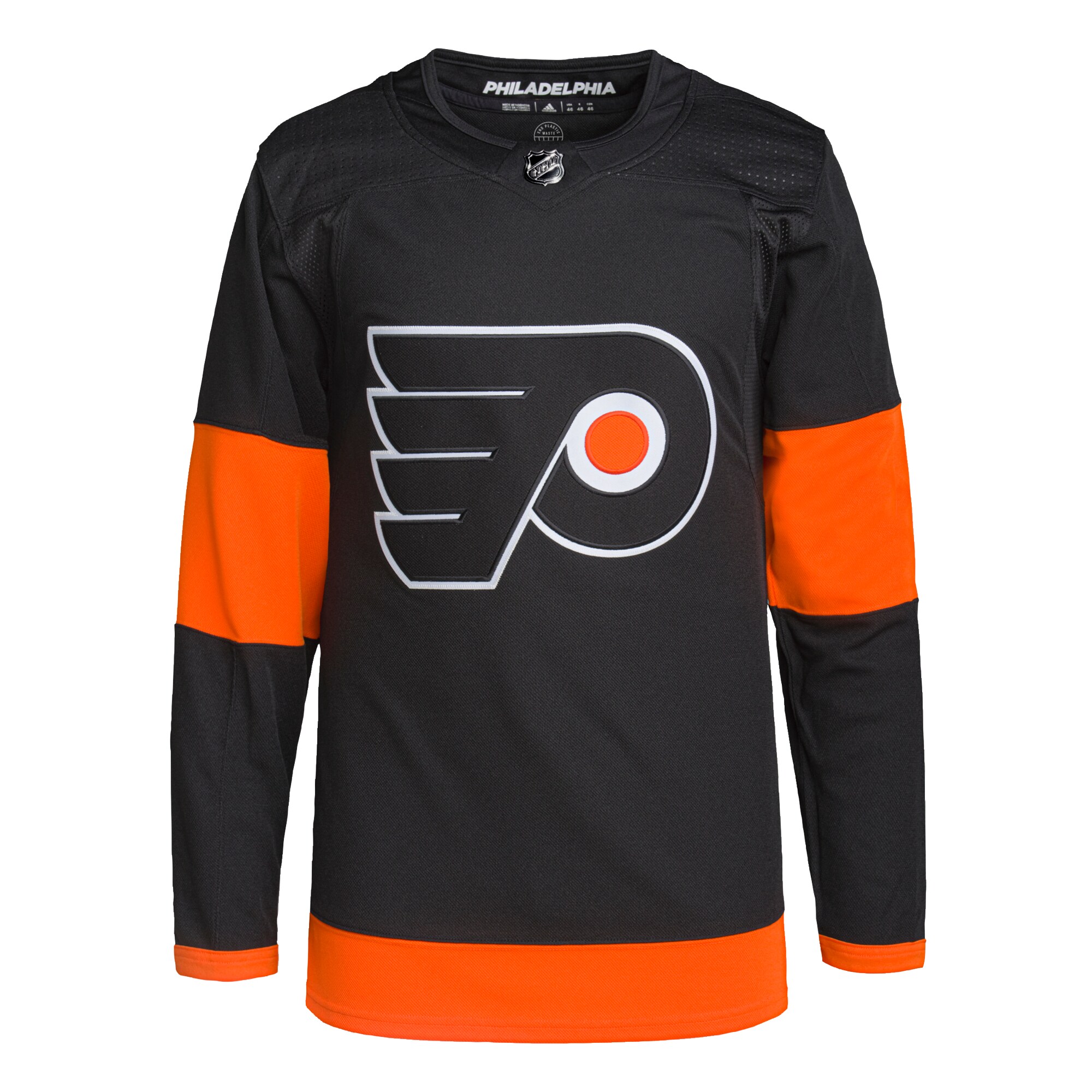 Philadelphia Flyers adidas Alternate Primegreen Authentic Pro Jersey - Black - vstockx