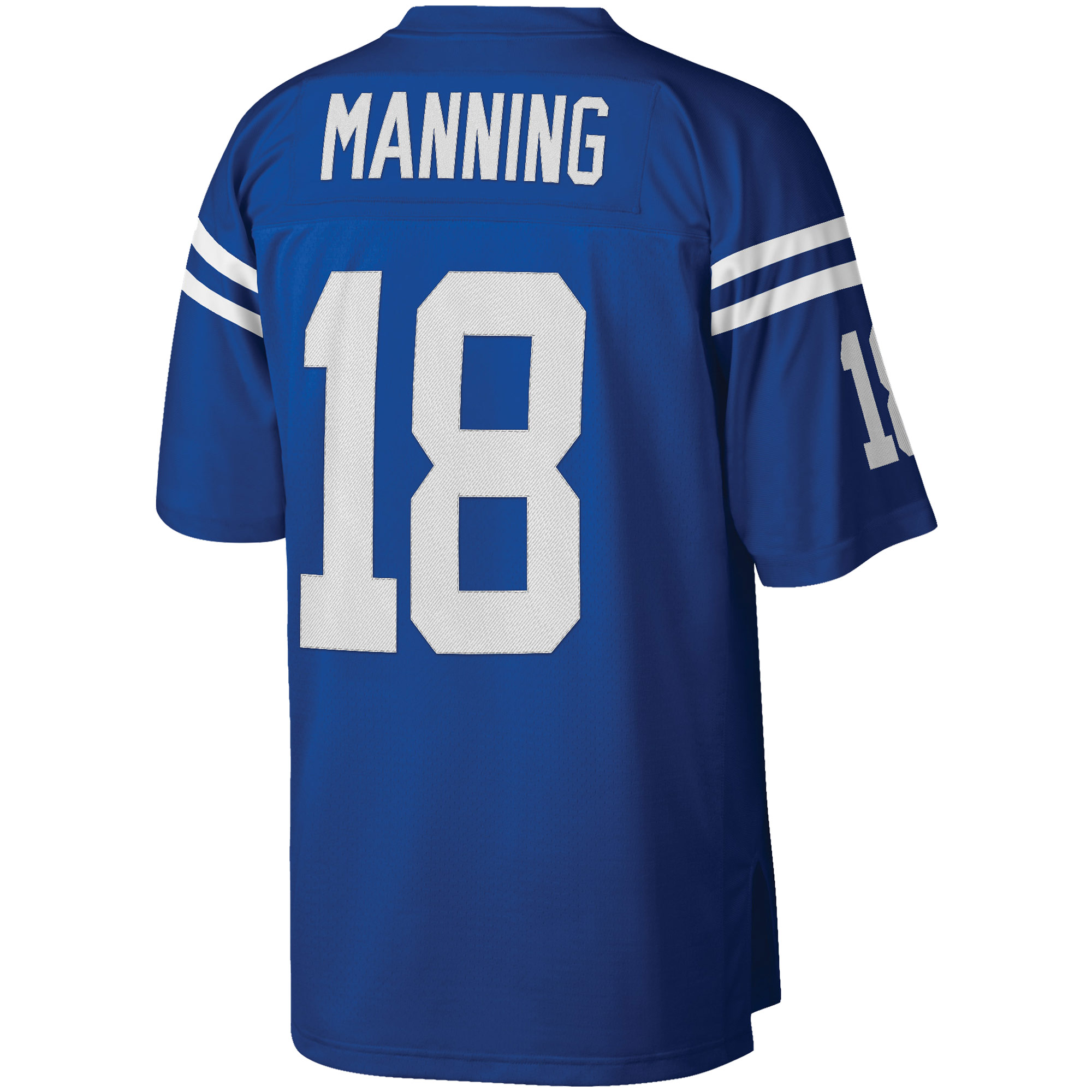 Peyton Manning Indianapolis Colts Mitchell & Ness Big & Tall 1998 Retired Player Replica Jersey - Royal - vstockx