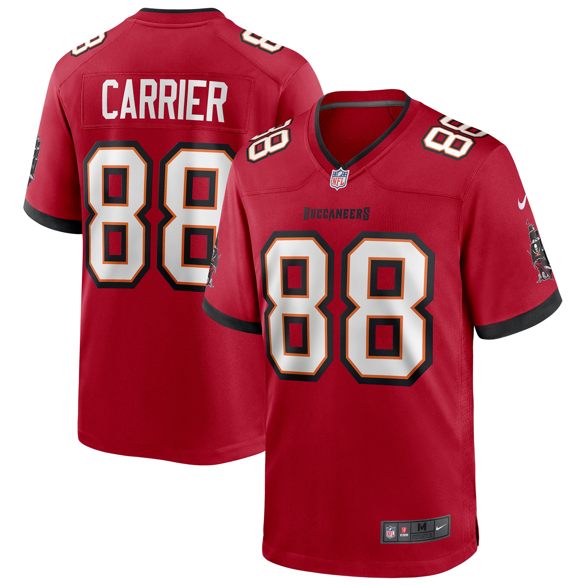 Mark Carrier Tampa Bay Buccaneers Nike Game Retired Player Jersey - Red - vstockx