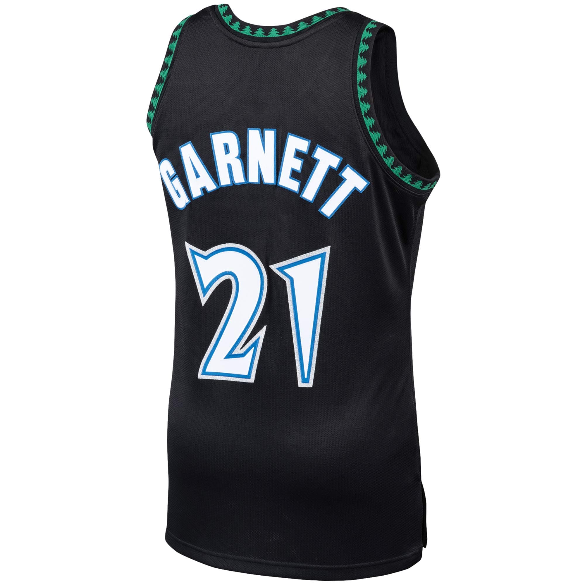 Kevin Garnett Minnesota Timberwolves Mitchell & Ness Hardwood Classics 1997-98 Authentic Jersey - Black - vstockx