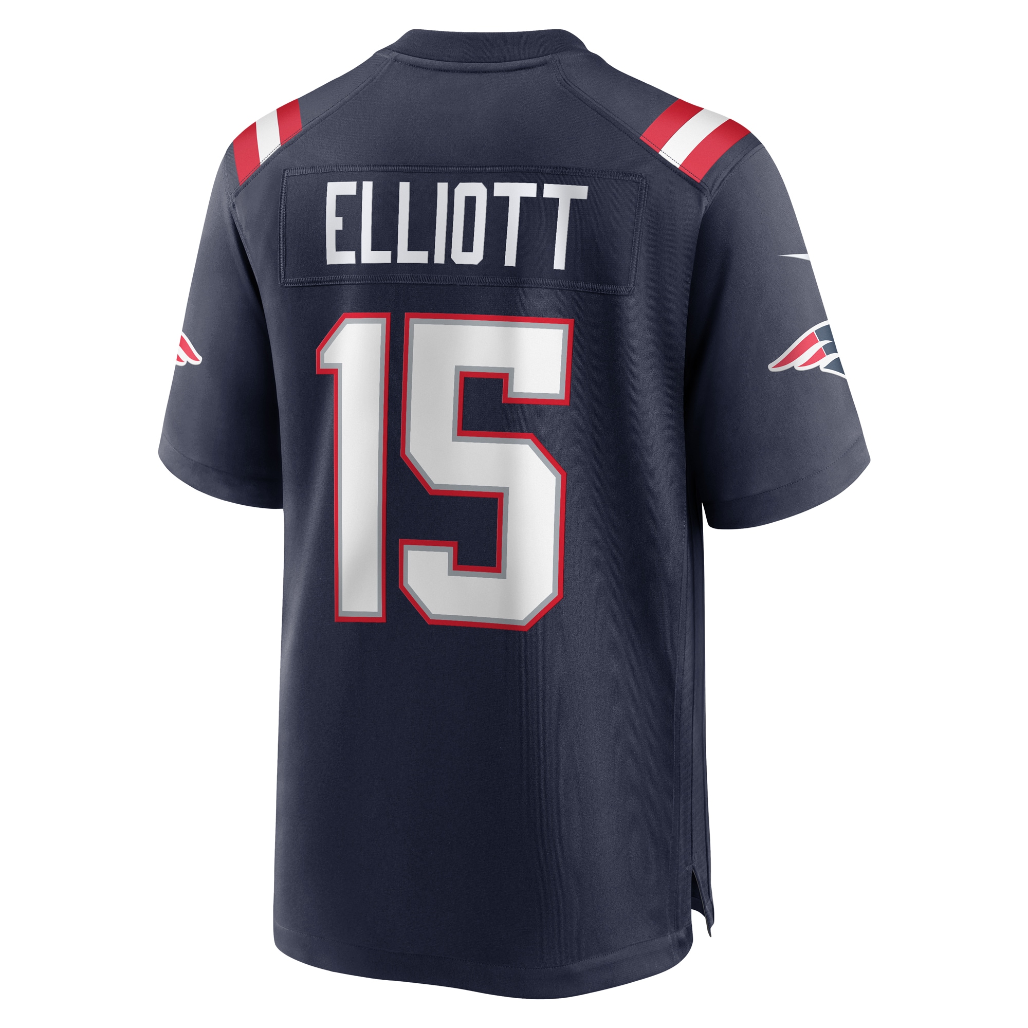 Ezekiel Elliott New England Patriots Nike Game Player Jersey - Navy - vstockx