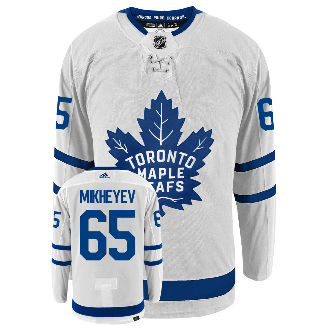 Ilya Mikheyev Toronto Maple Leafs Adidas Primegreen Authentic NHL Hockey Jersey - vstockx