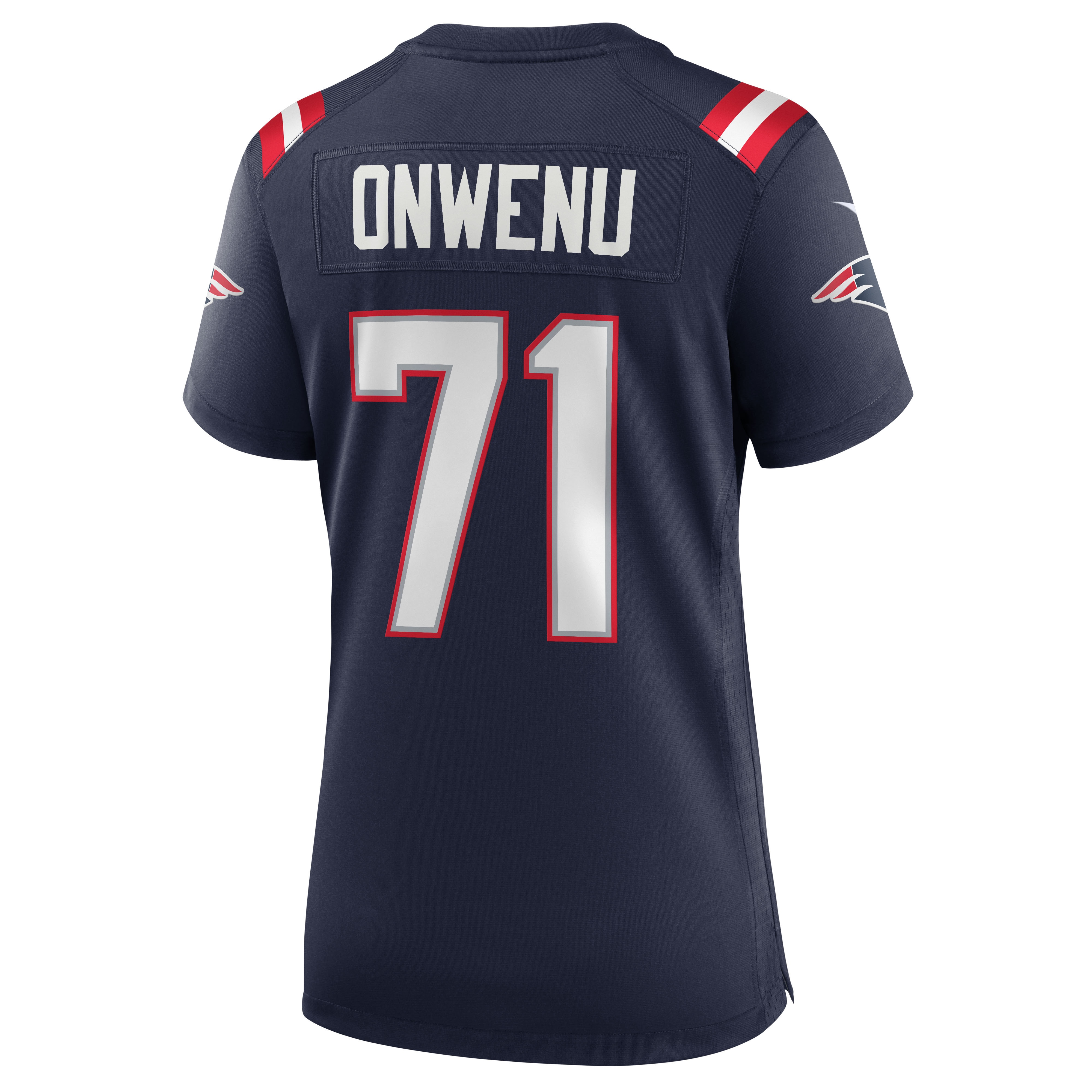 Mike Onwenu New England Patriots Nike Women's Team Game Jersey - Navy - vstockx