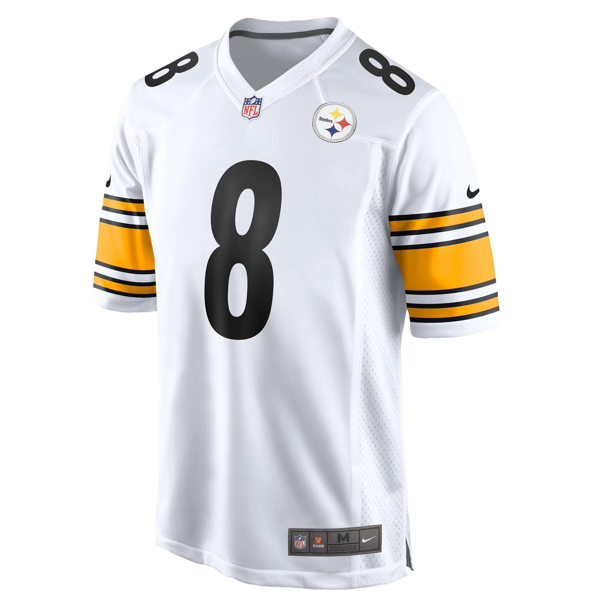 Kenny Pickett Pittsburgh Steelers Nike Player Game Jersey - White - vstockx
