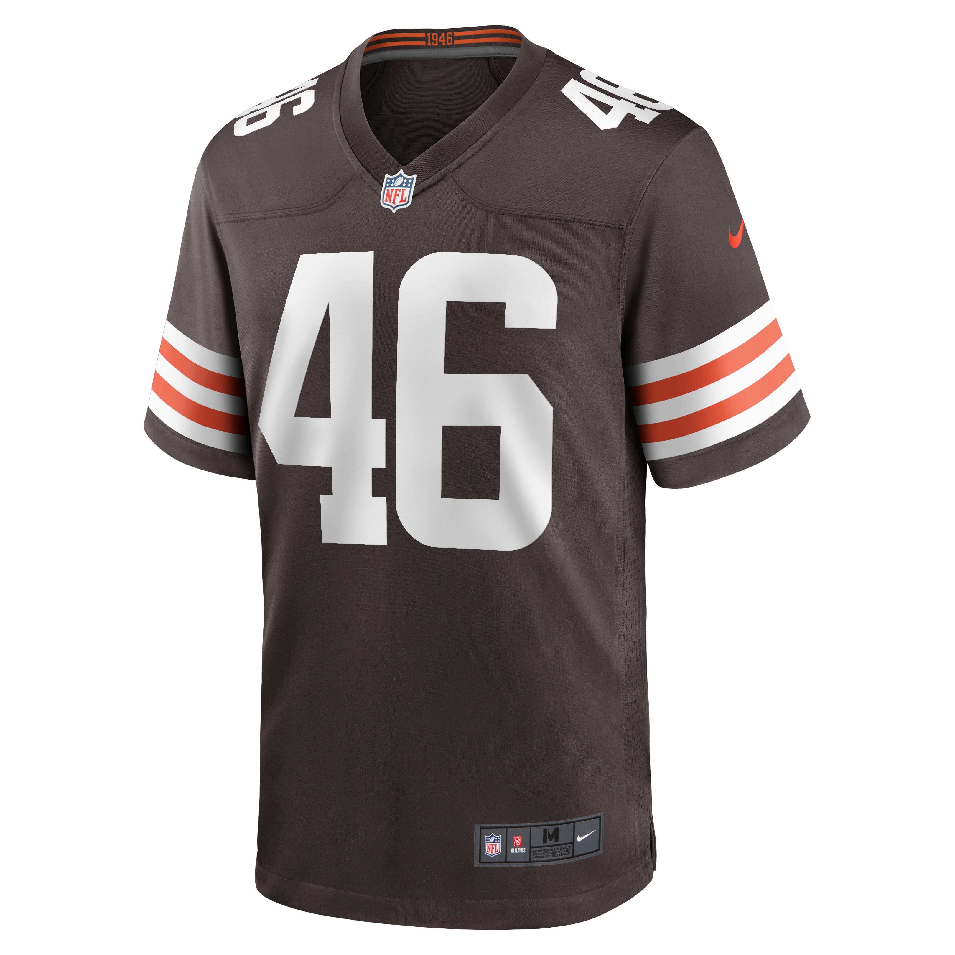 Don Fleming Cleveland Browns Nike Retired Player Jersey - Brown - vstockx