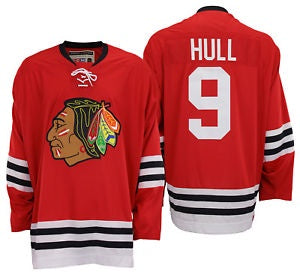 CCM Bobby Hull Chicago Blackhawks Heroes of Hockey Throwback Jersey - vstockx