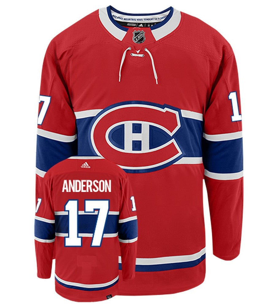 Josh Anderson Montreal Canadiens Adidas Primegreen Authentic NHL Hockey Jersey - vstockx