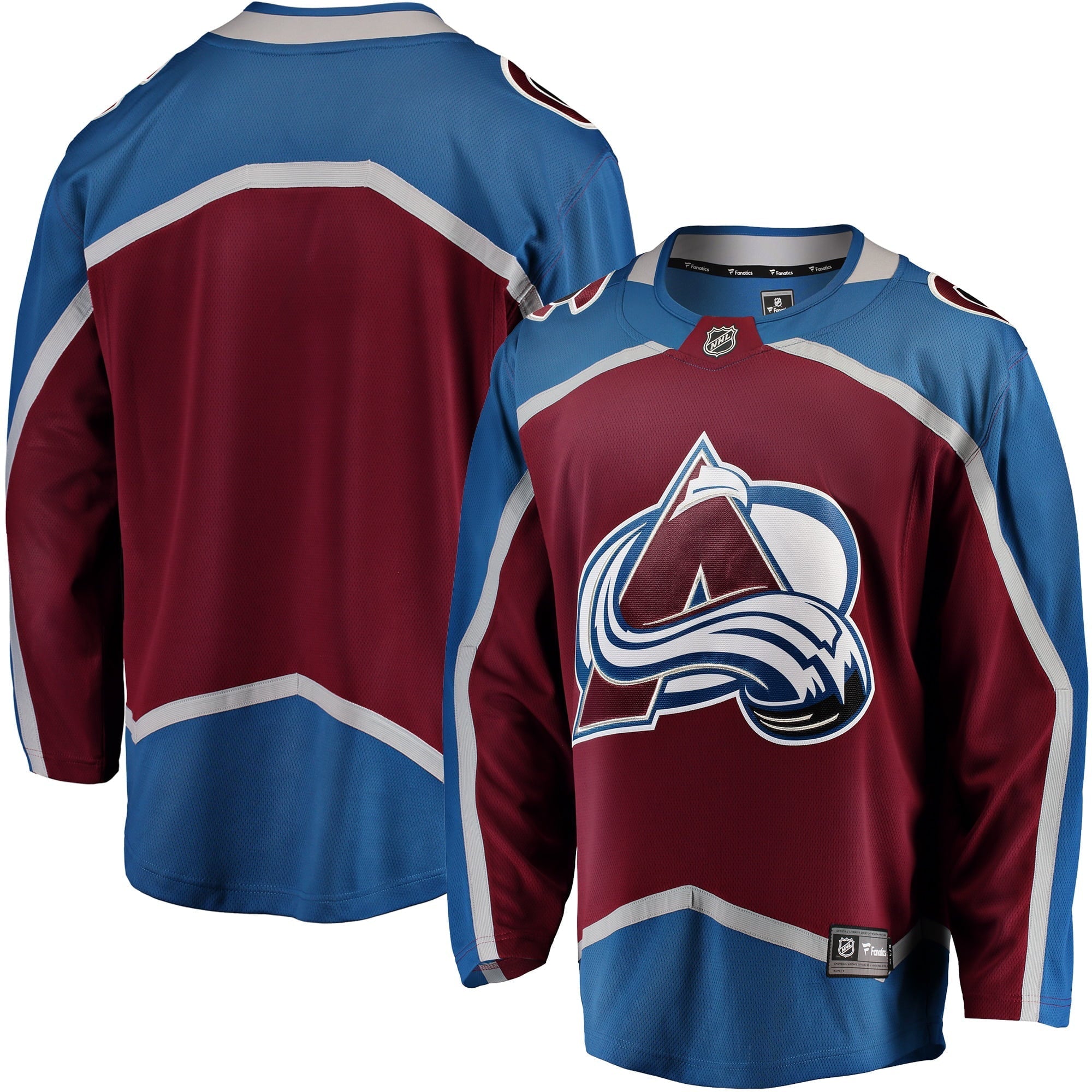 Men's Fanatics Branded Maroon Colorado Avalanche Breakaway Home Jersey - vstockx