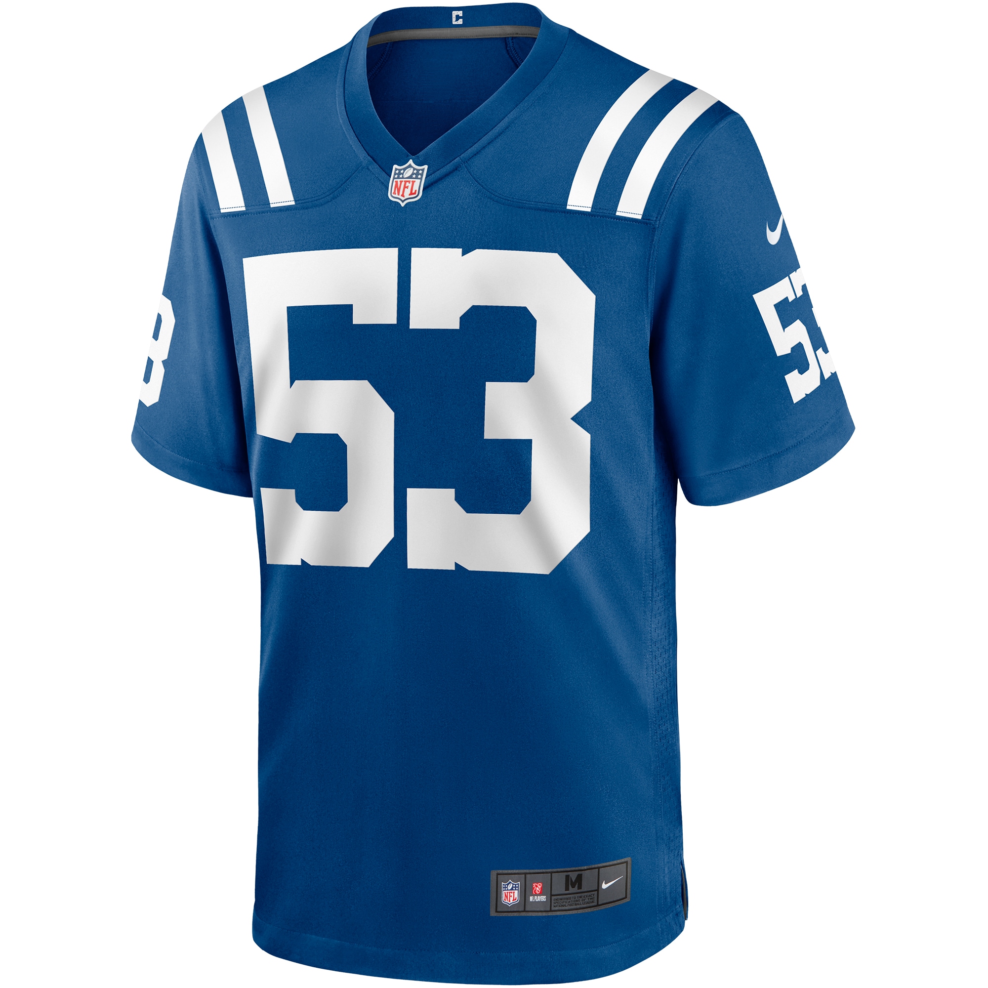 Shaquille Leonard Indianapolis Colts Nike Game Player Jersey - Royal - vstockx