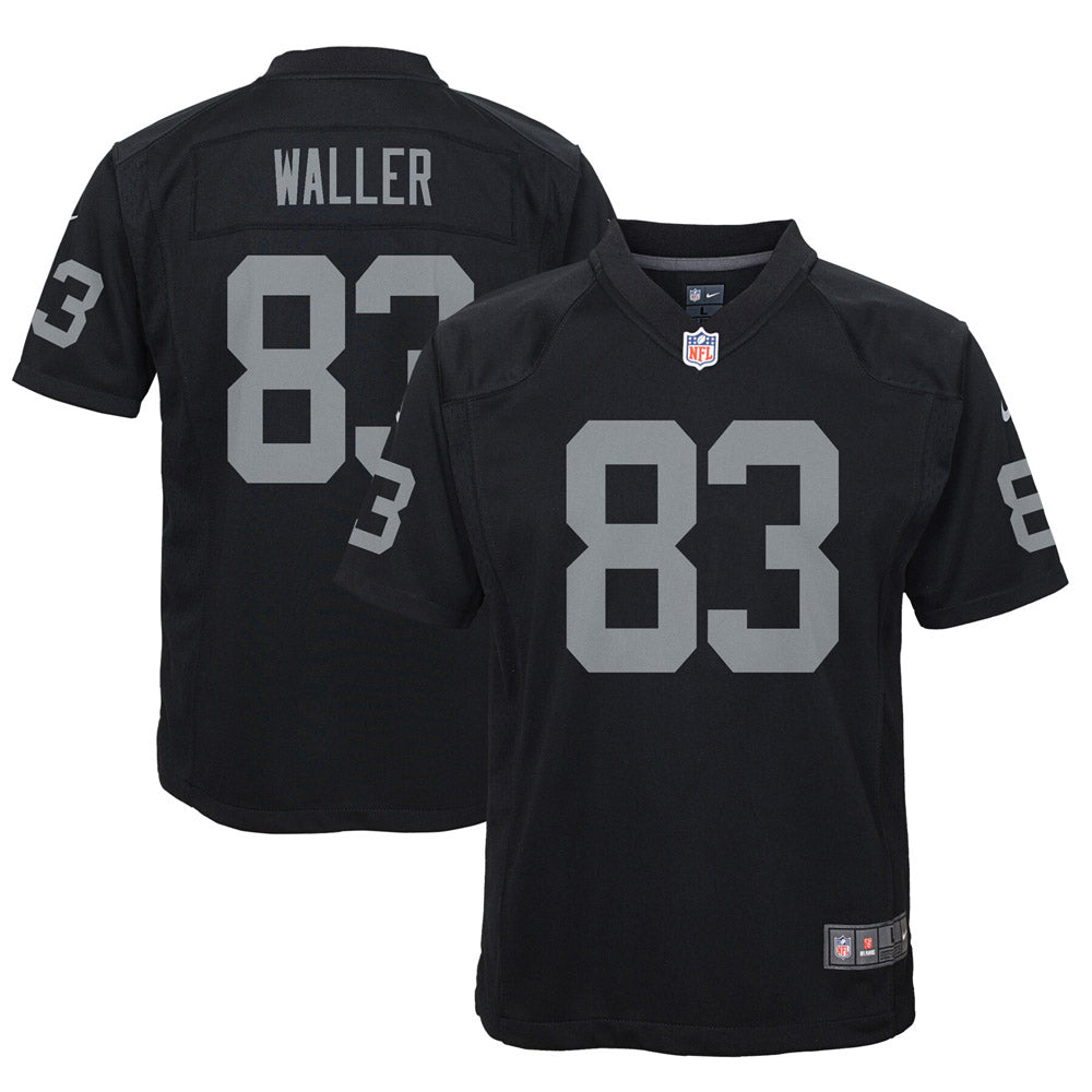 Youth Las Vegas Raiders Darren Waller Game Jersey Black - vstockx
