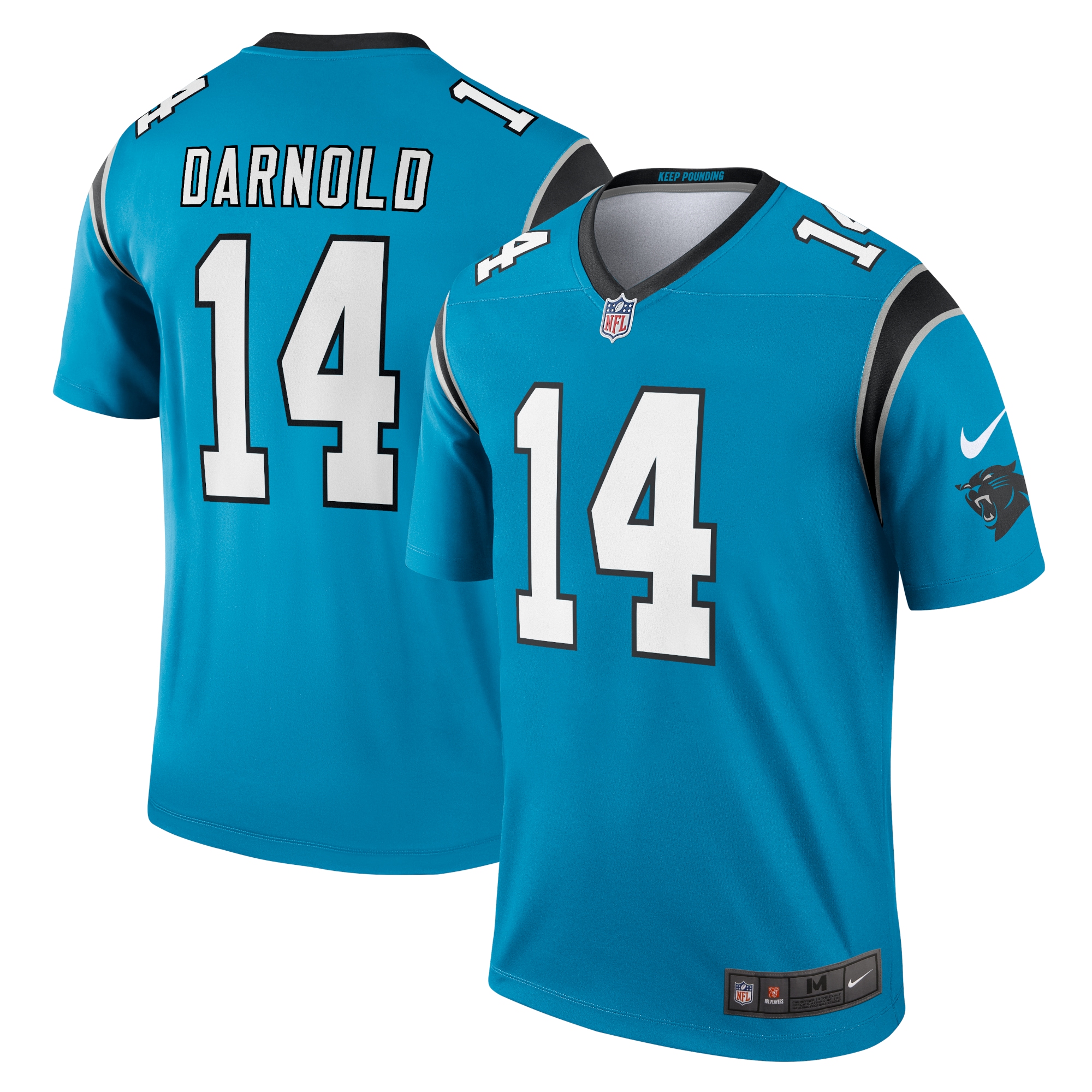 Sam Darnold Carolina Panthers Nike Legend Jersey - Blue - vstockx