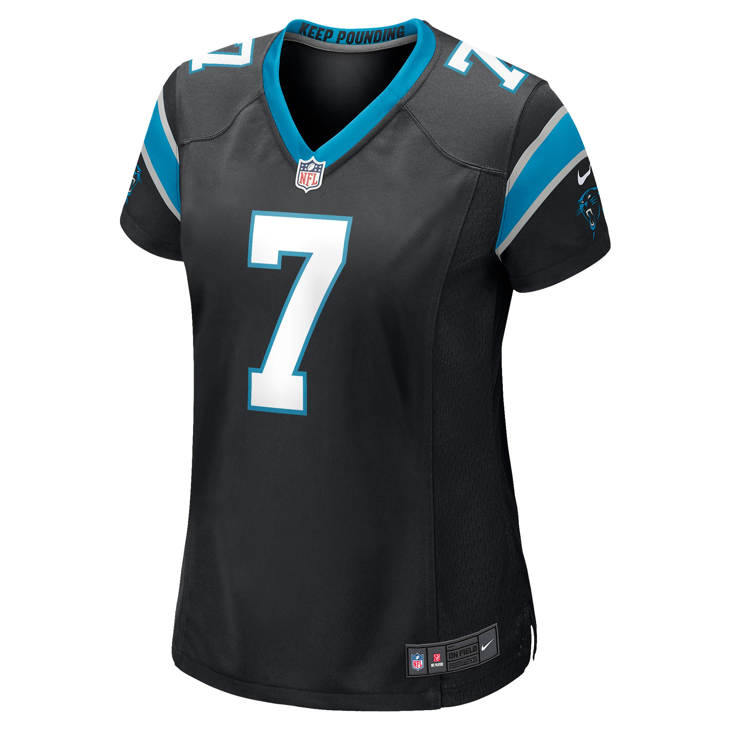 Steve Beuerlein Carolina Panthers Nike Women's Retired Player Jersey - Black - vstockx