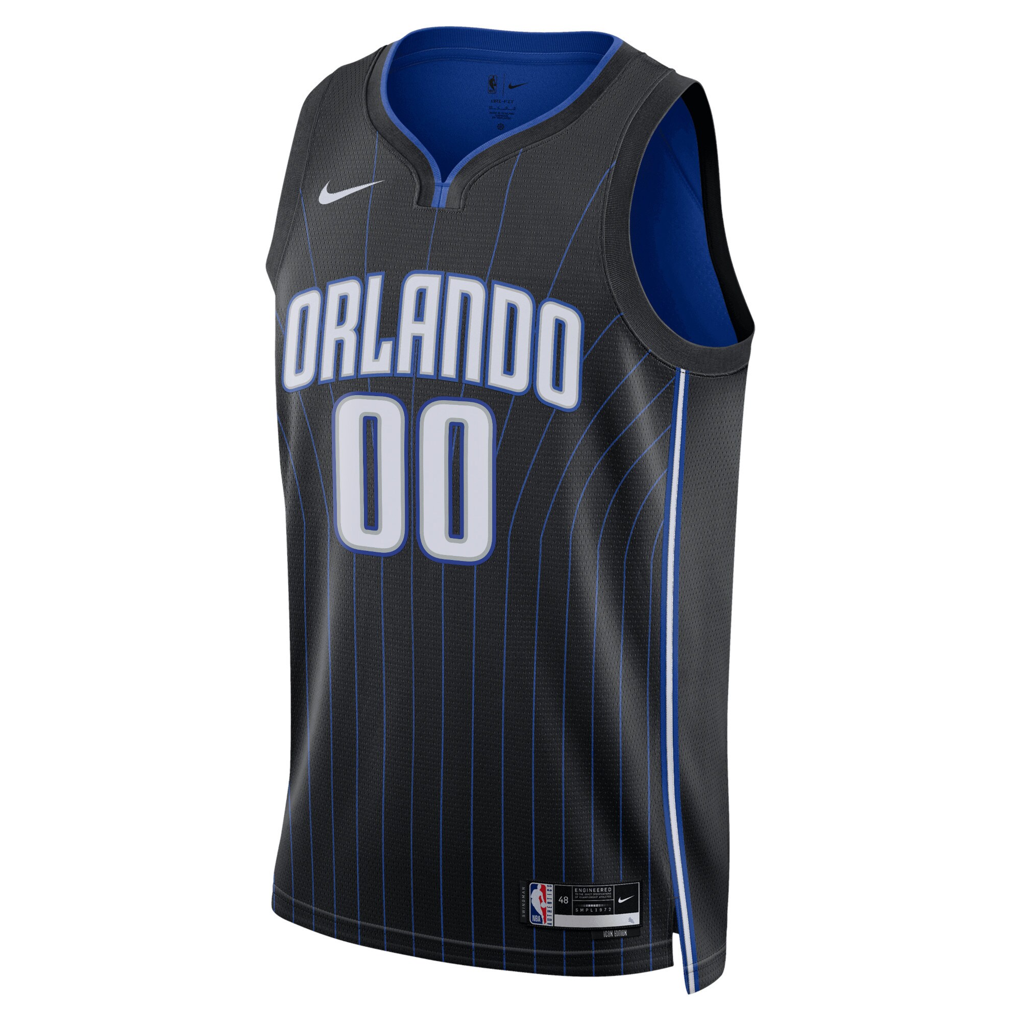 Orlando Magic Nike Unisex Swingman Custom Jersey Black - Icon Edition - vstockx