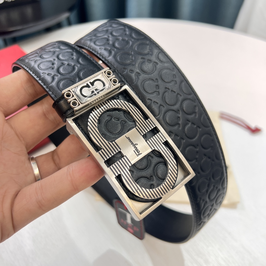 Streetwear Belt Ferragamo 319732 size:3.5cm - vstockx