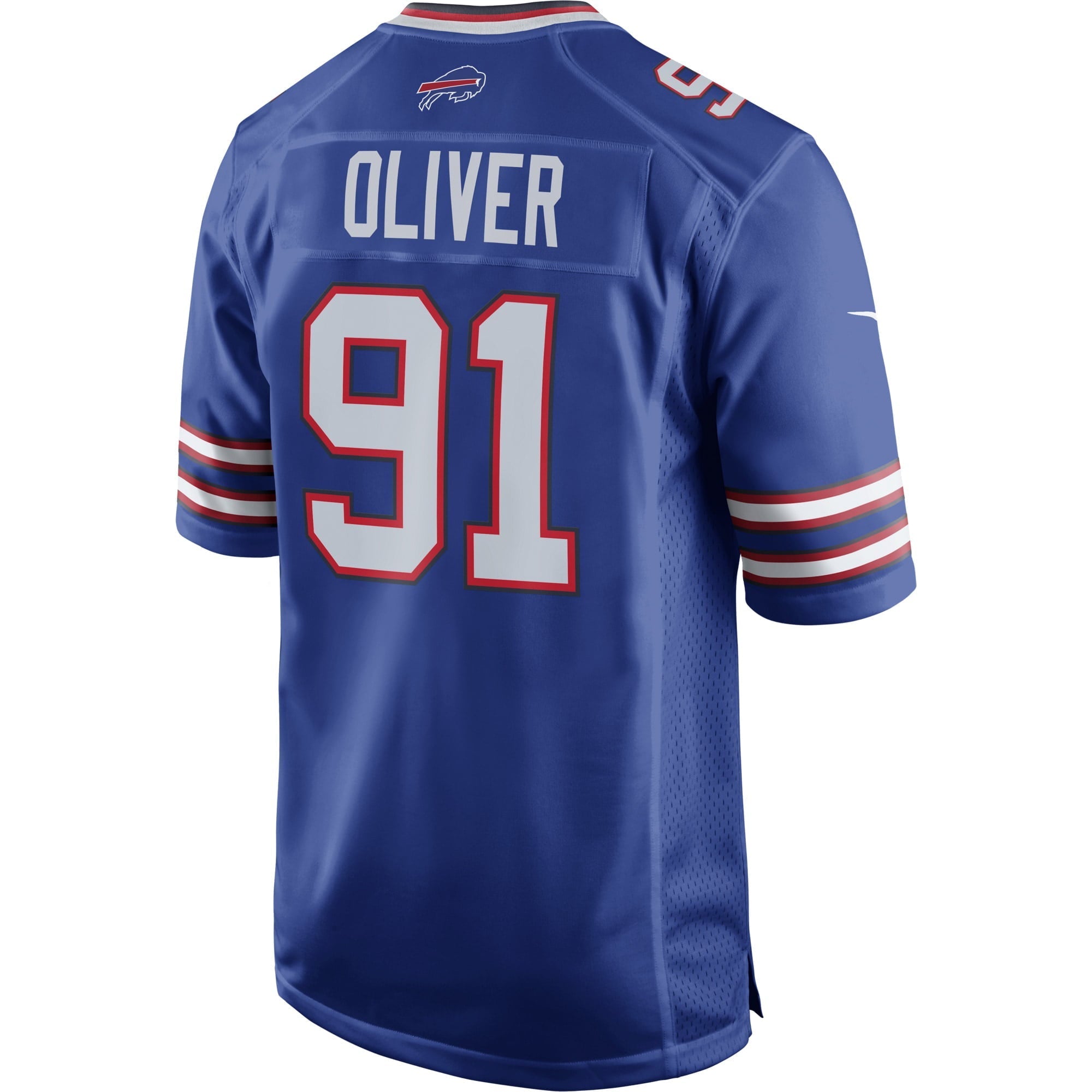 Men's Nike Ed Oliver Royal Buffalo Bills Team Game Player Jersey - vstockx