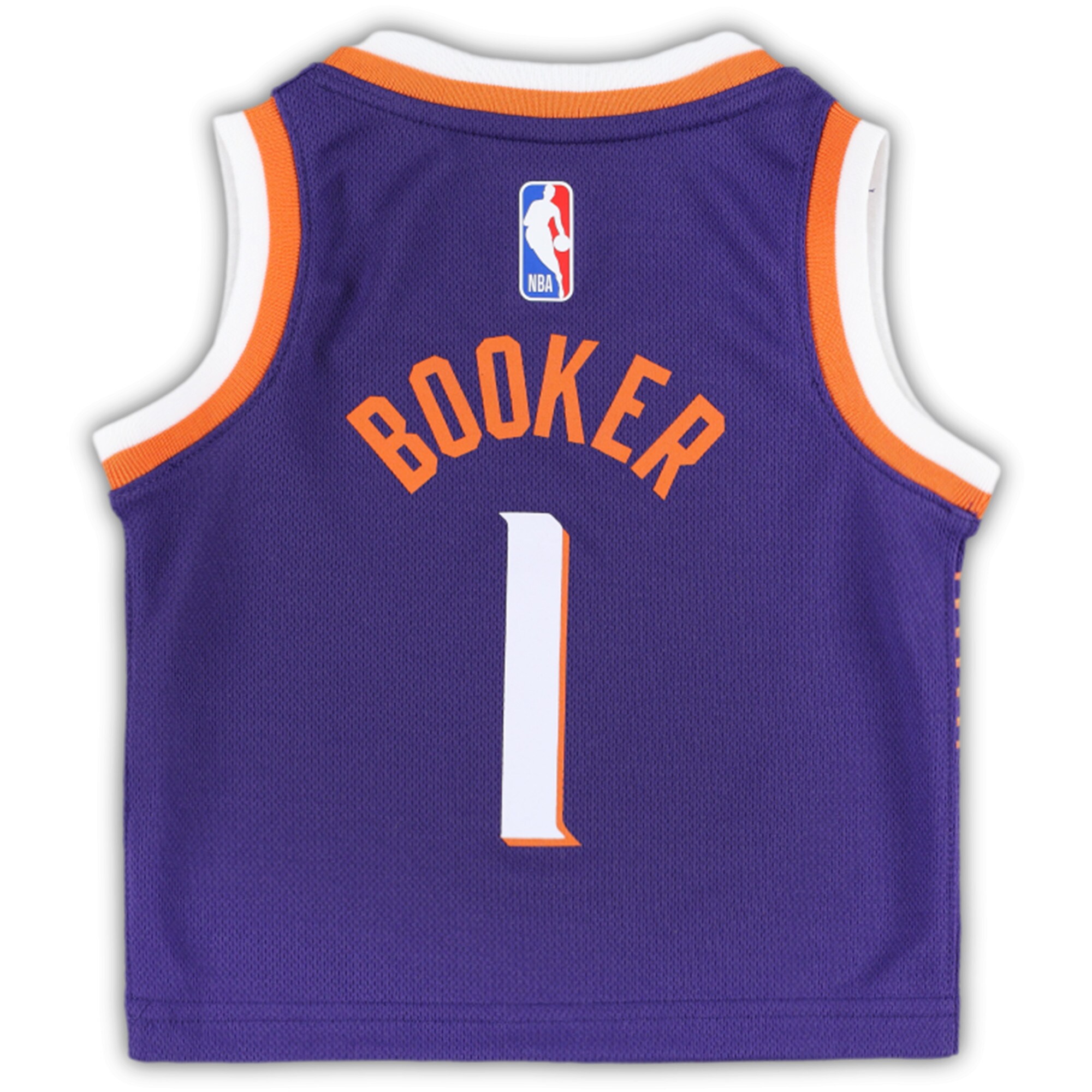 Devin Booker Phoenix Suns Nike Infant Swingman Player Jersey - Icon Edition - Purple - vstockx