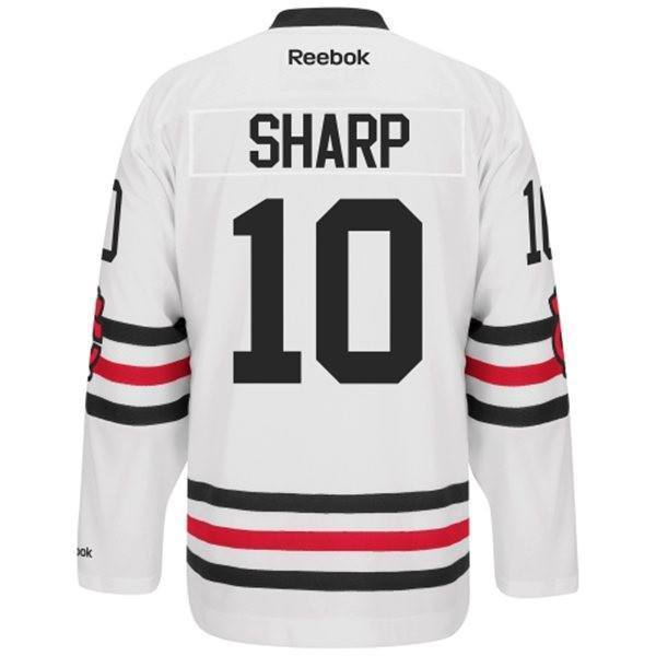 Youth Chicago Blackhawks Patrick Sharp Reebok 2015 Winter Classic Premier Jersey - vstockx