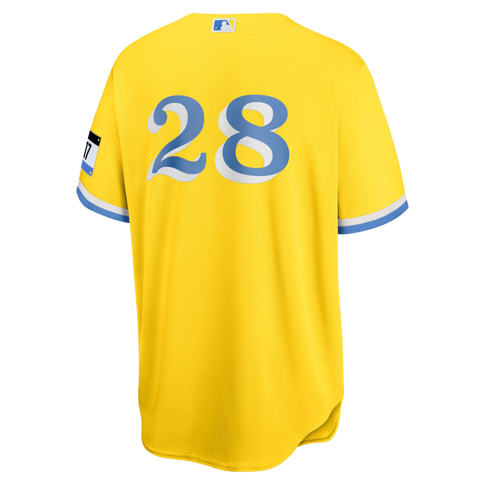 J.D. Martinez Boston Red Sox Nike City Connect Replica Player Jersey - Gold - vstockx