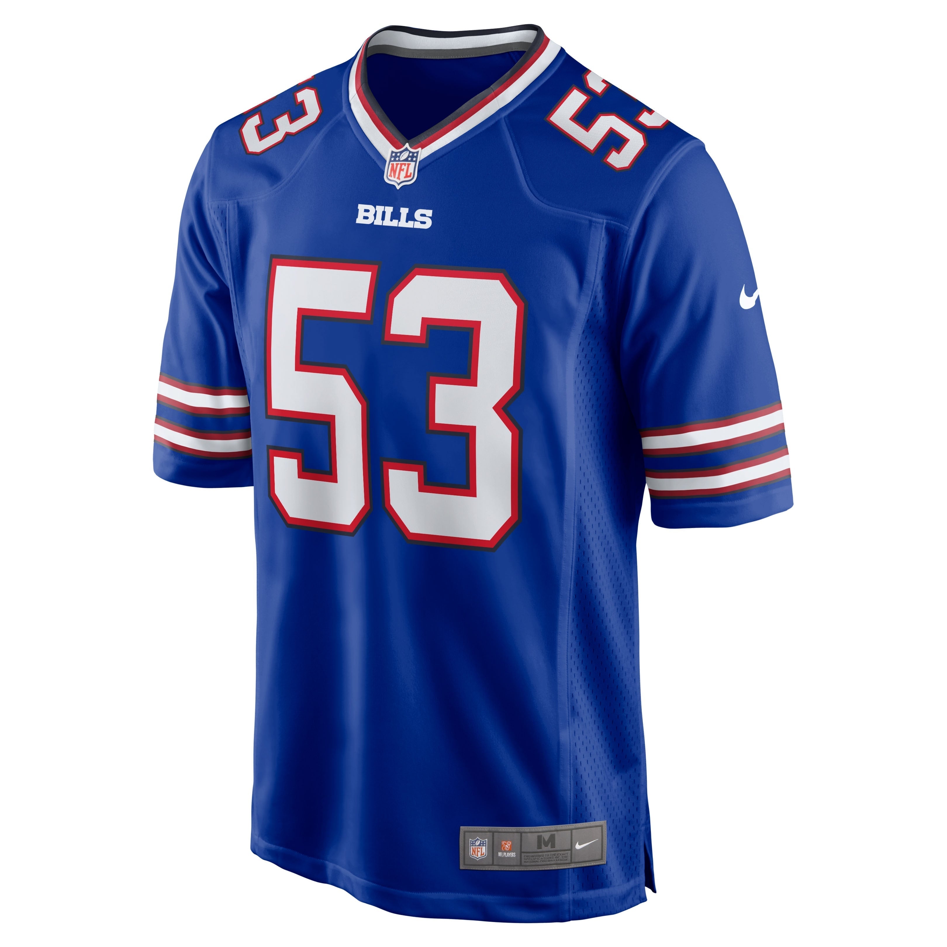 Men's Nike Tyrel Dodson Royal Buffalo Bills Game Player Jersey - vstockx