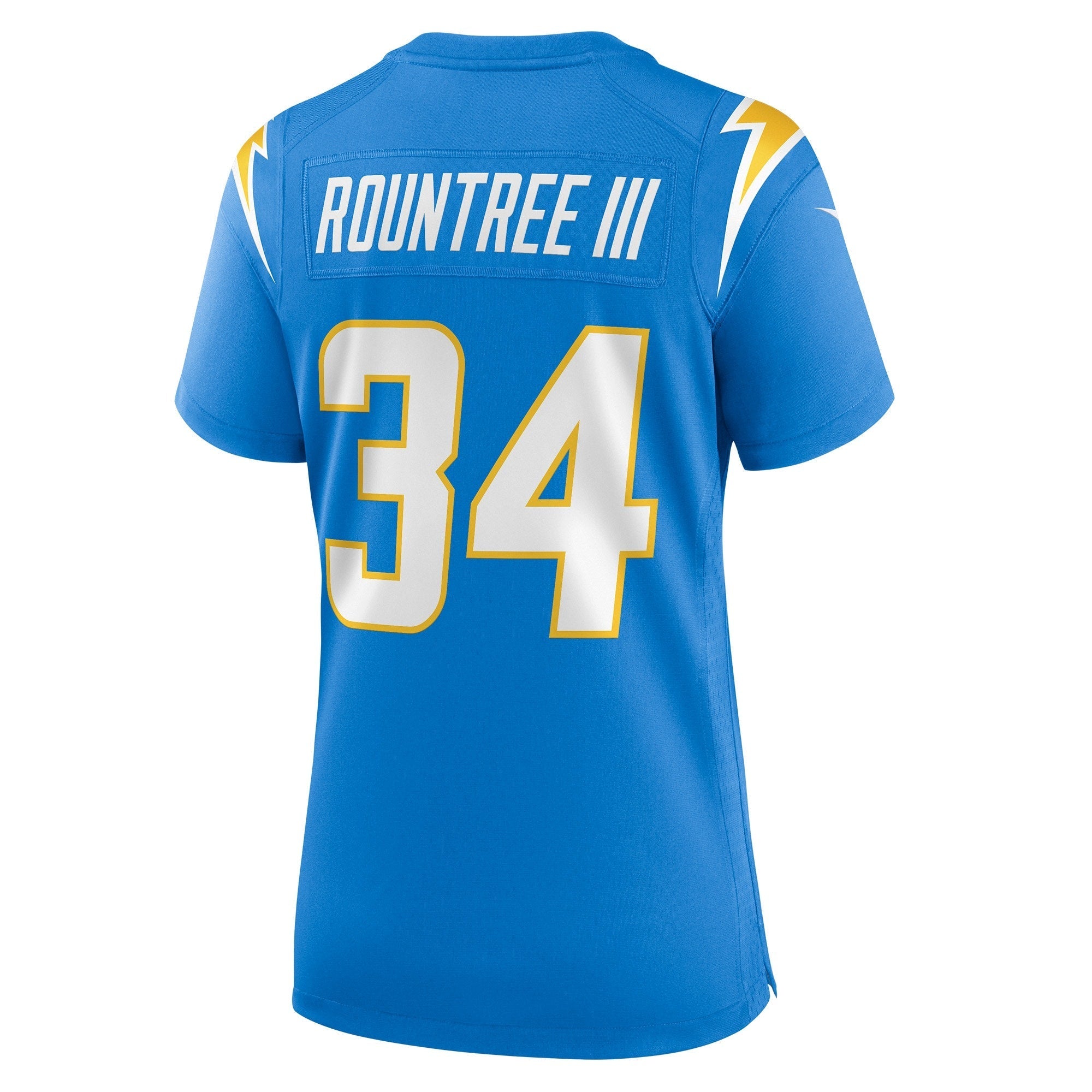 Women's Nike Larry Rountree III Powder Blue Los Angeles Chargers Player Game Jersey - vstockx