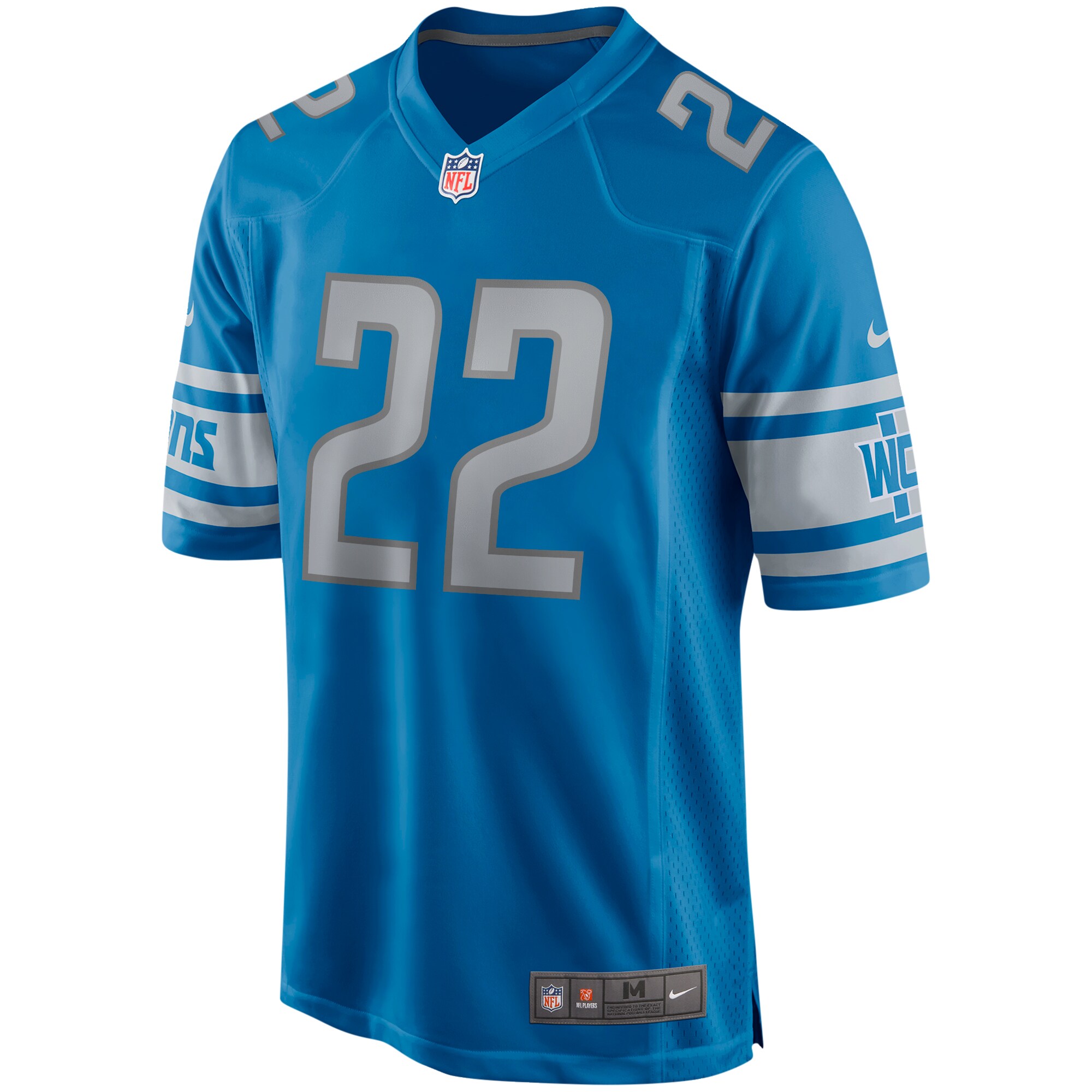 Bobby Layne Detroit Lions Nike Game Retired Player Jersey - Blue - vstockx
