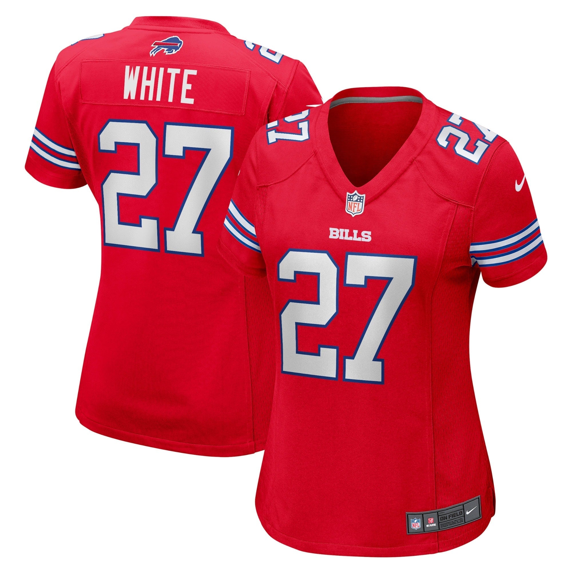 Women's Nike Tre'Davious White Red Buffalo Bills Game Player Jersey - vstockx