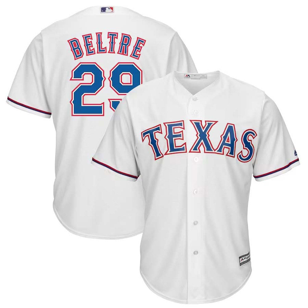 Men's Texas Rangers Adrian Beltre Replica Home Jersey - White - vstockx