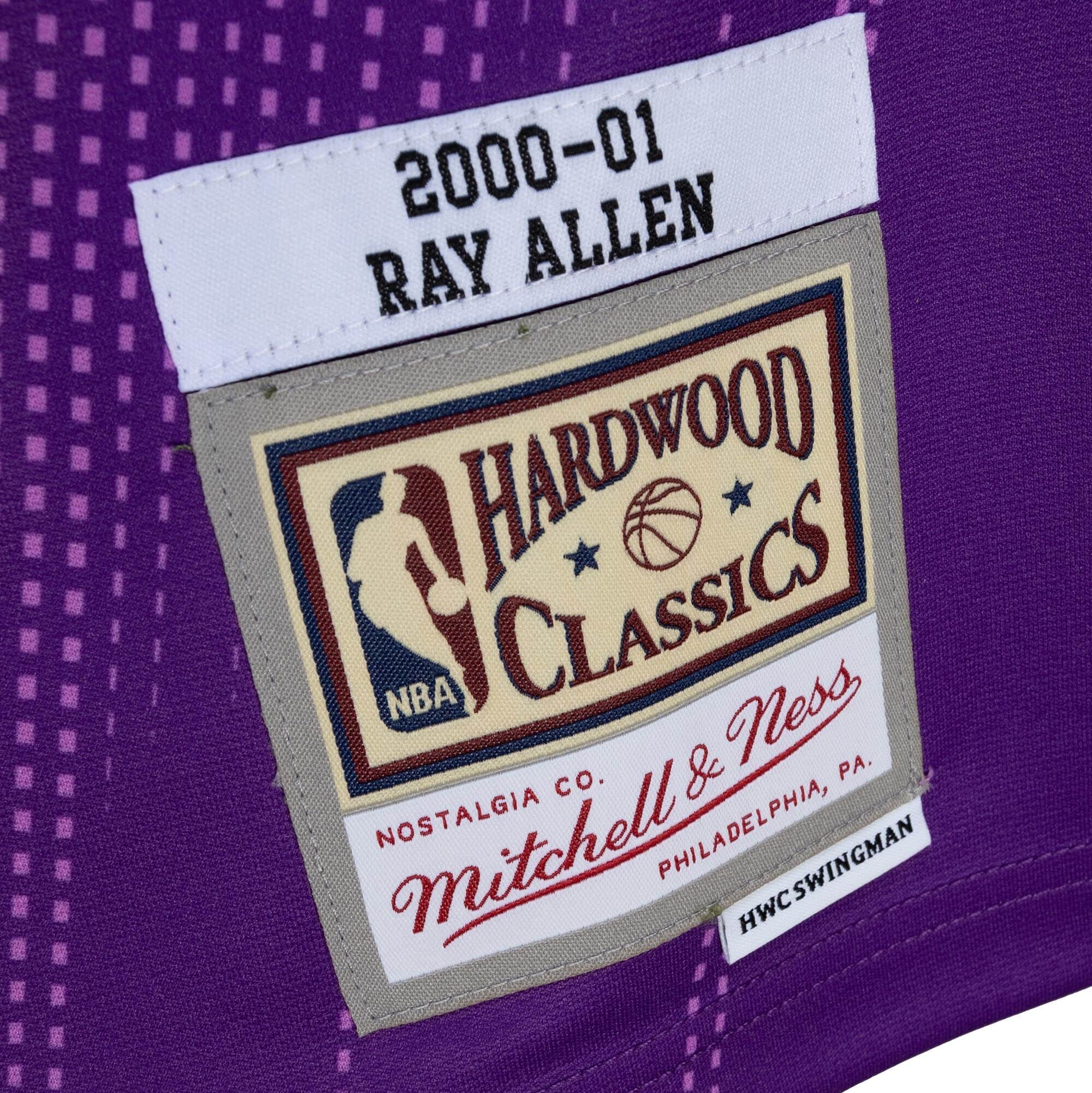 Monochrome Swingman Ray Allen Milwaukee Bucks 2000-01 Jersey - vstockx