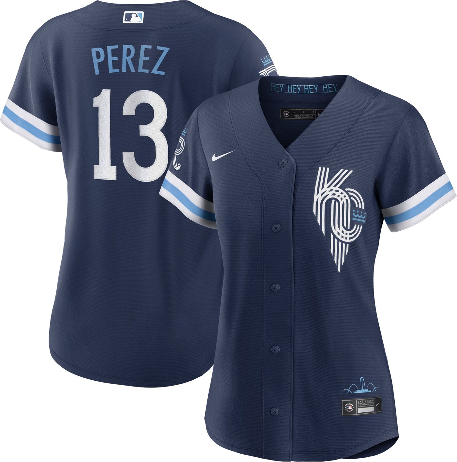 Nike Women's Kansas City Royals Salvador Perez City Connect Replica Jersey - vstockx