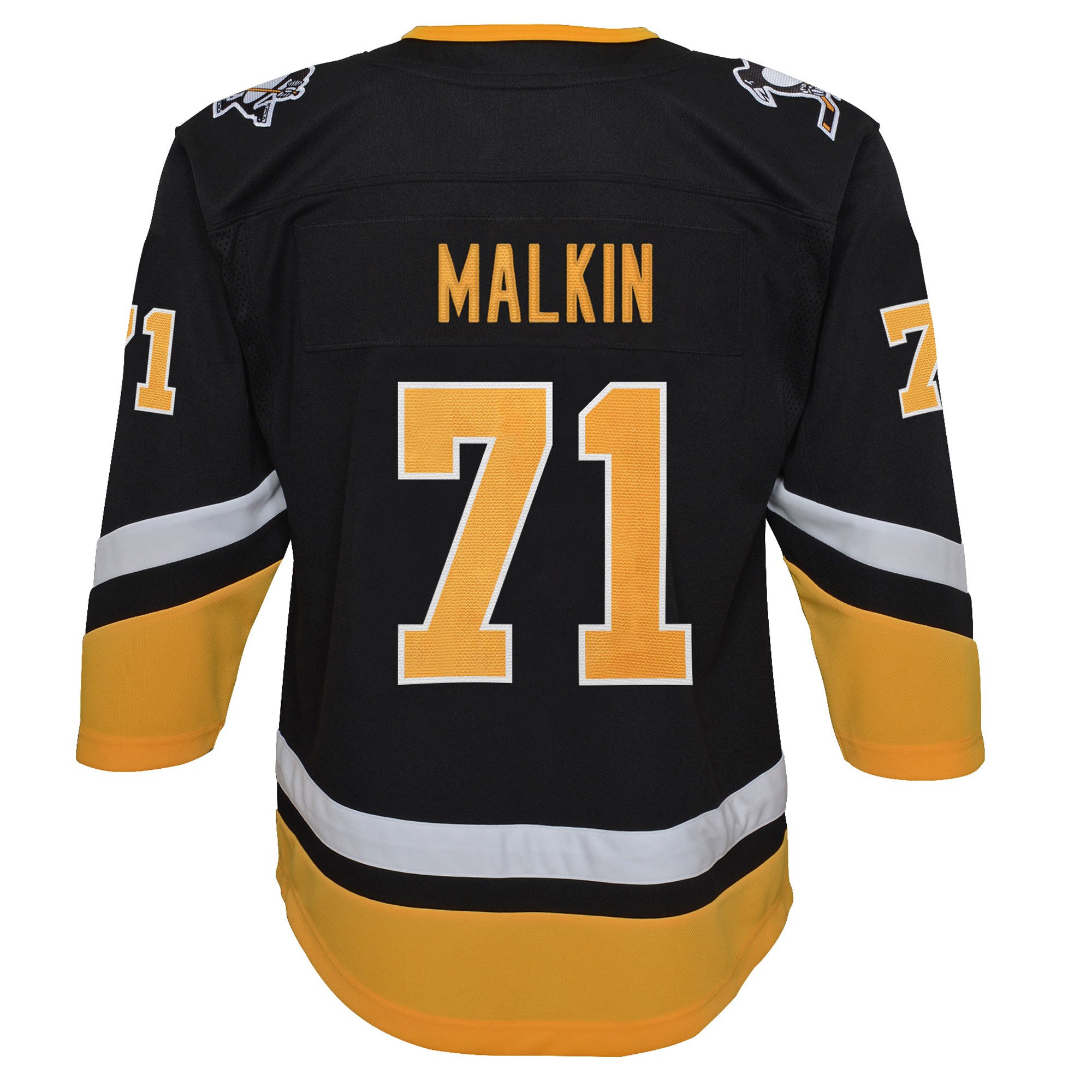 Evgeni Malkin Pittsburgh Penguins Youth 2021/22 Alternate Premier Player Jersey - Black - vstockx