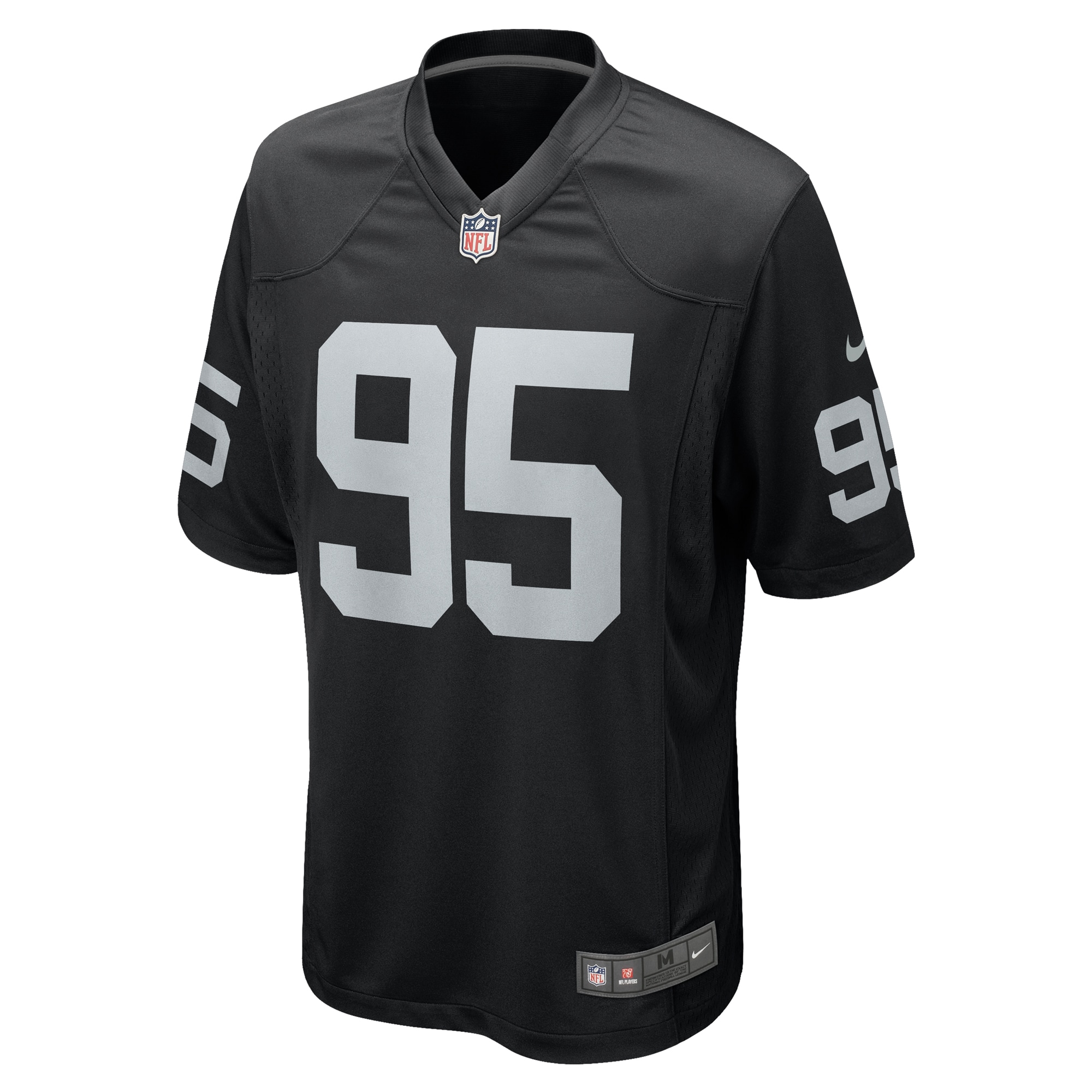 John Jenkins Las Vegas Raiders Nike Game Jersey - Black - vstockx