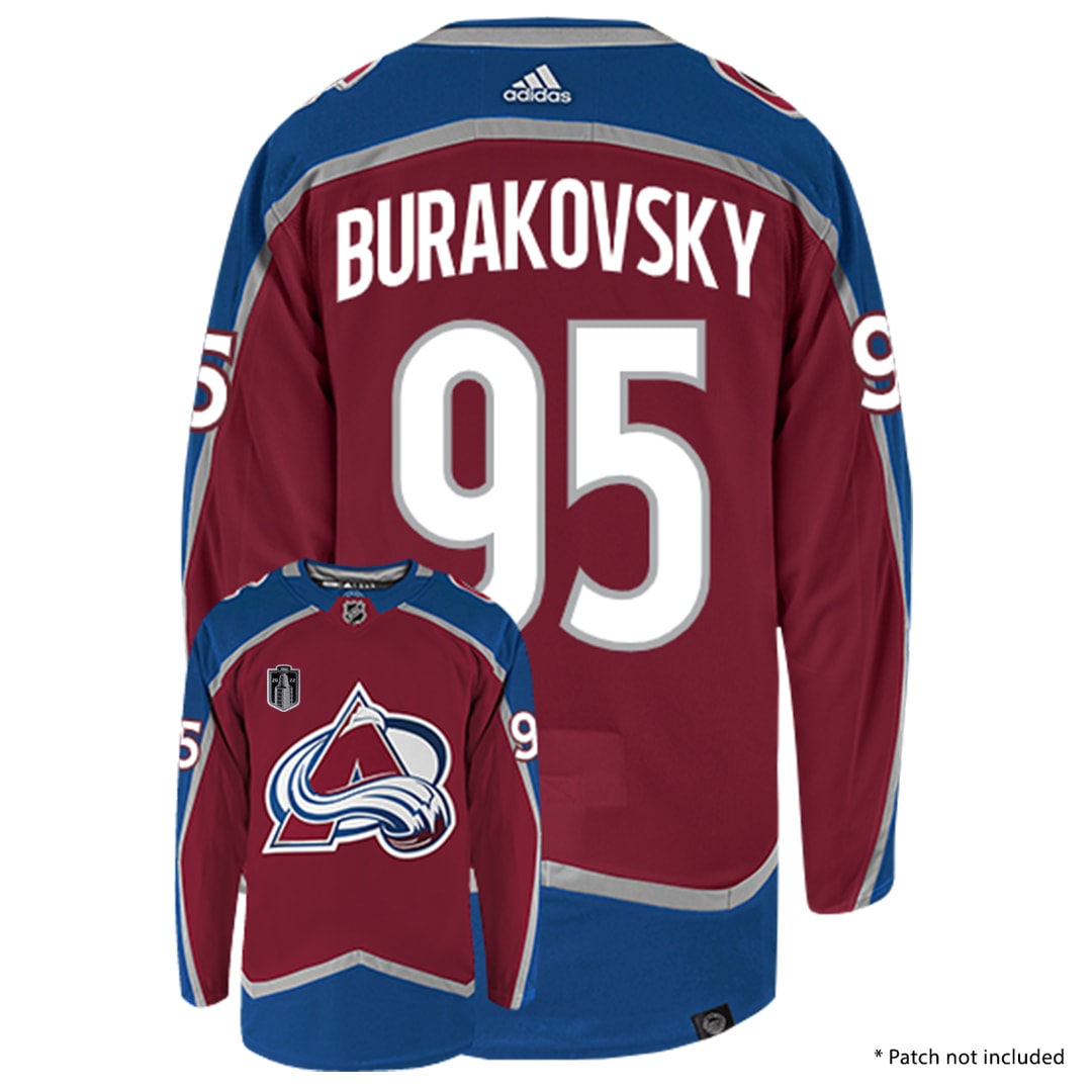Andre Burakovsky Colorado Avalanche Adidas Primegreen Authentic NHL Hockey Jersey - vstockx