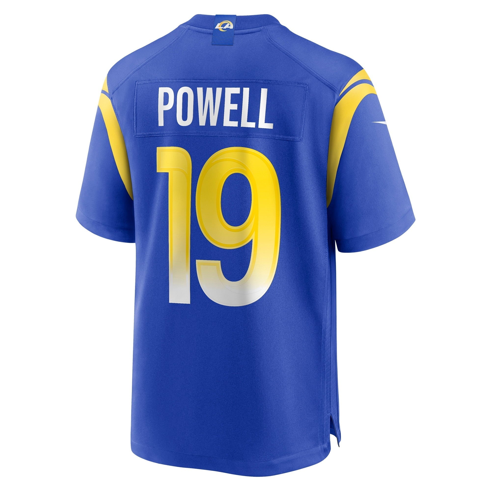 Men's Nike Brandon Powell Royal Los Angeles Rams Game Jersey - vstockx