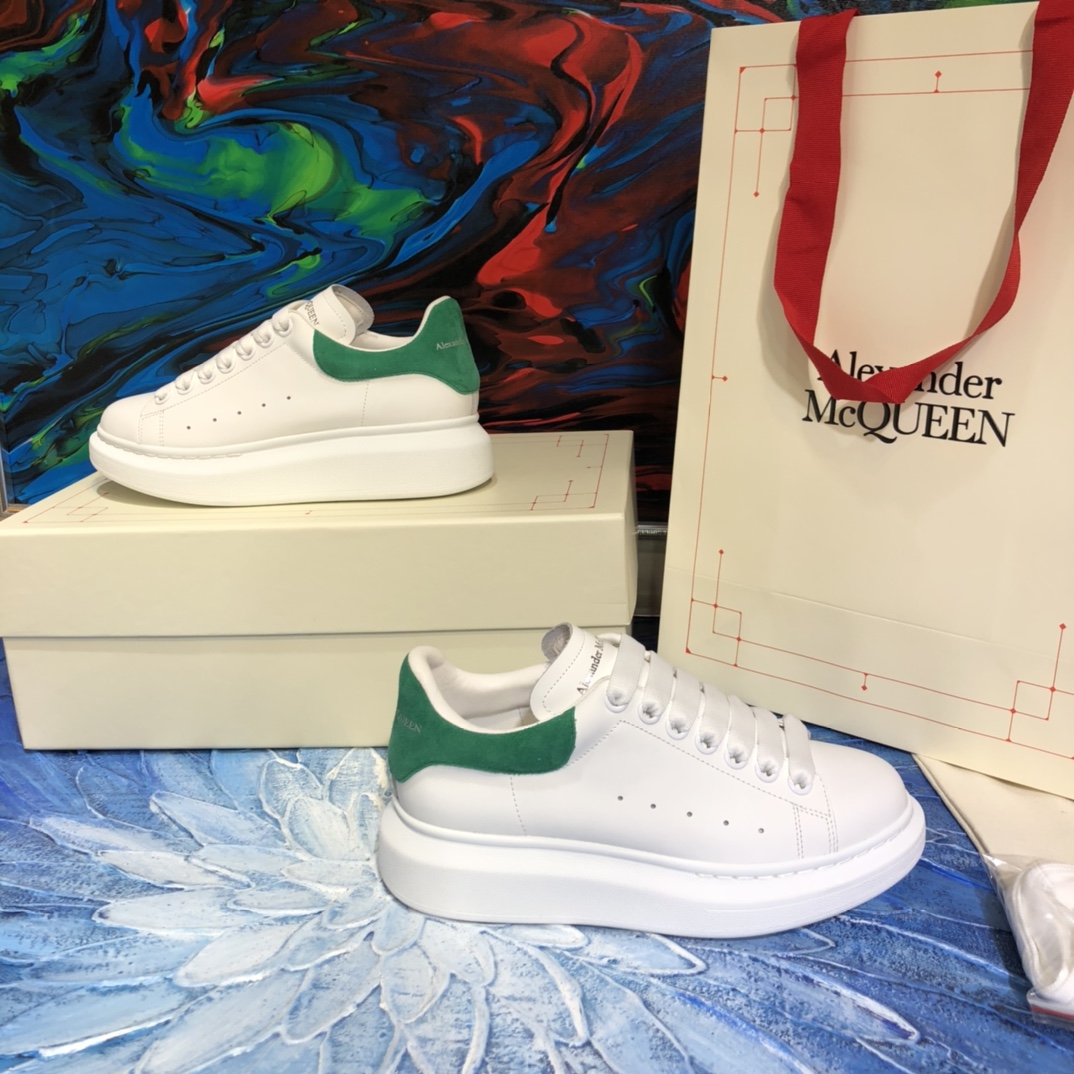 Alexander McQueen Oversized Teal - vstockx