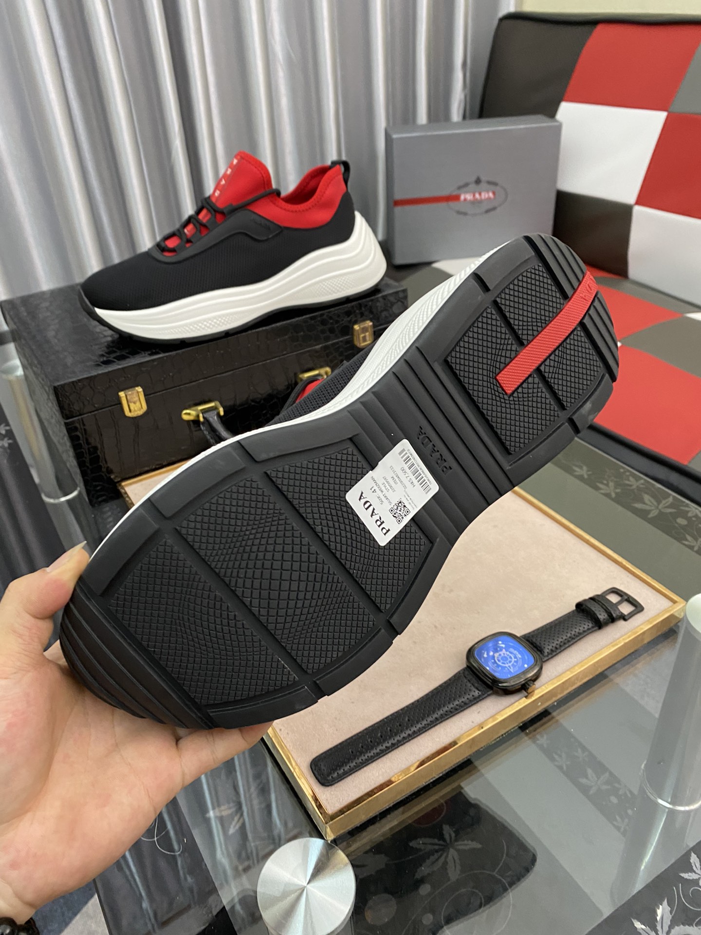 Prada Polyester Sneaker 4 - vstockx