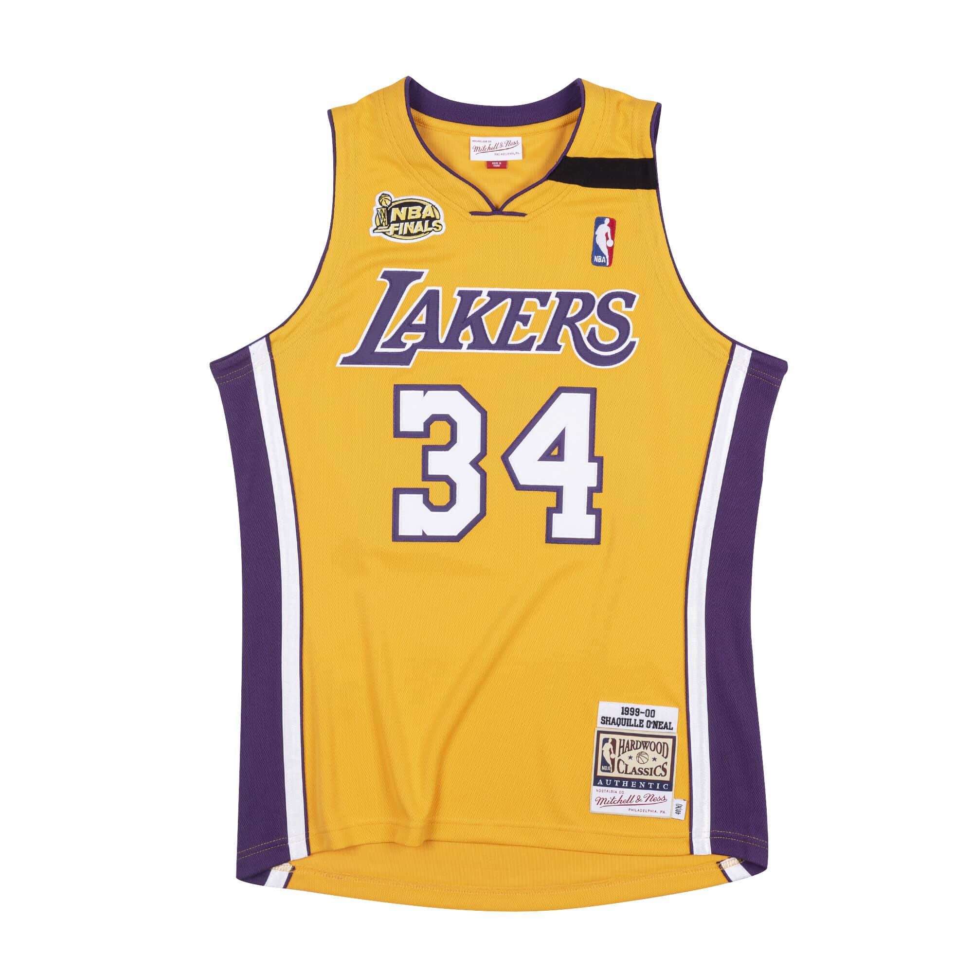 Authentic Jersey Los Angeles Lakers 1999-00 Shaquille O'Neal - vstockx