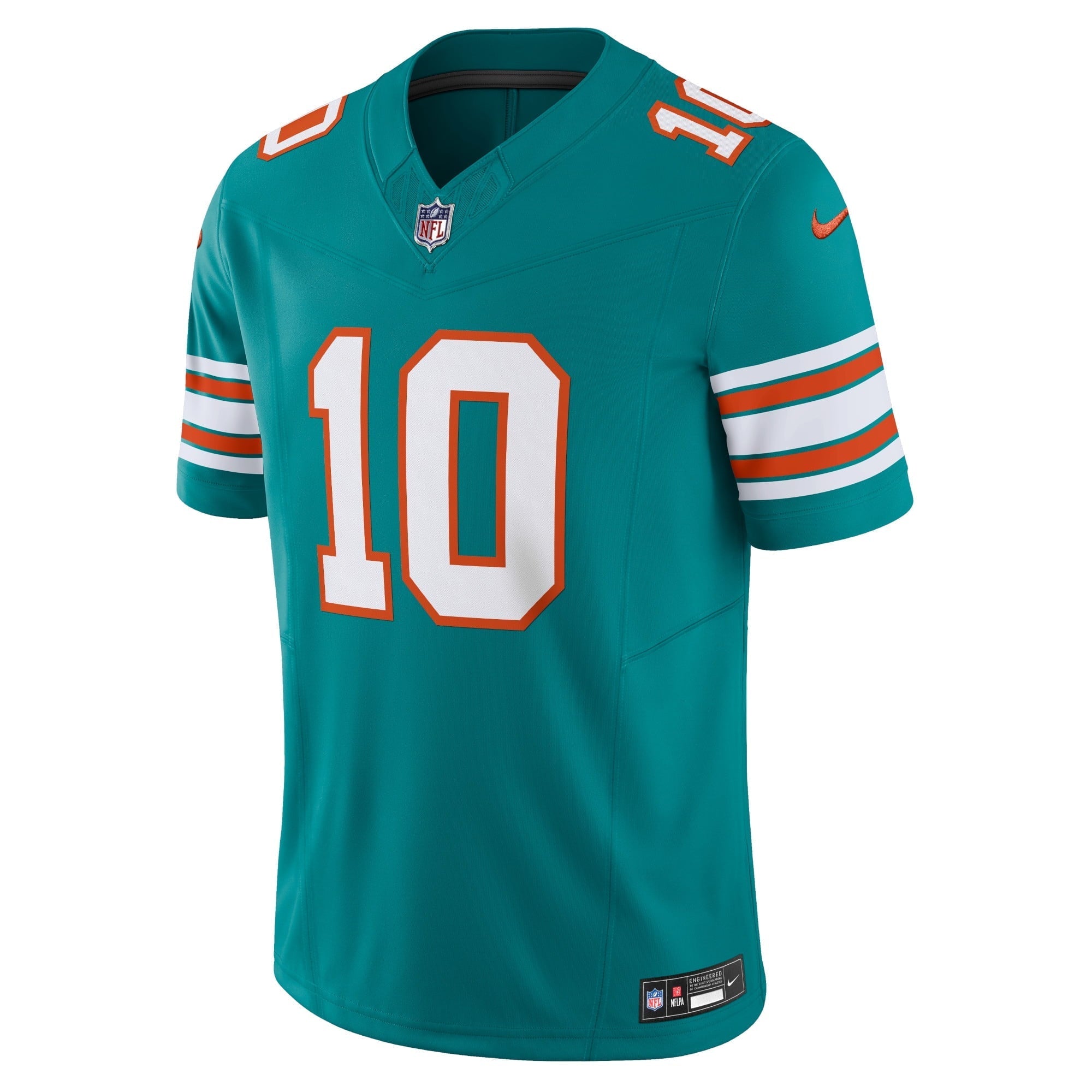 Men's Nike Tyreek Hill Aqua Miami Dolphins Alternate Vapor F.U.S.E. Limited Jersey - vstockx