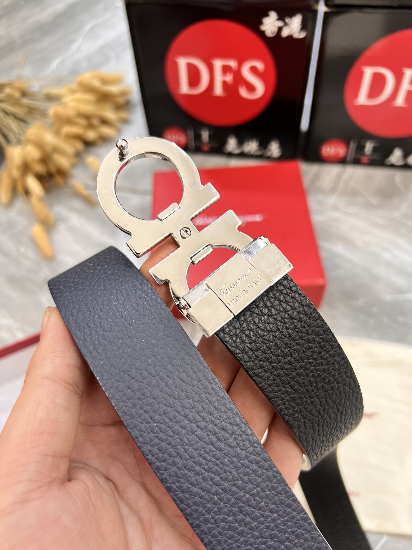 Streetwear Belt Ferragamo 319844 size:3.5cm - vstockx