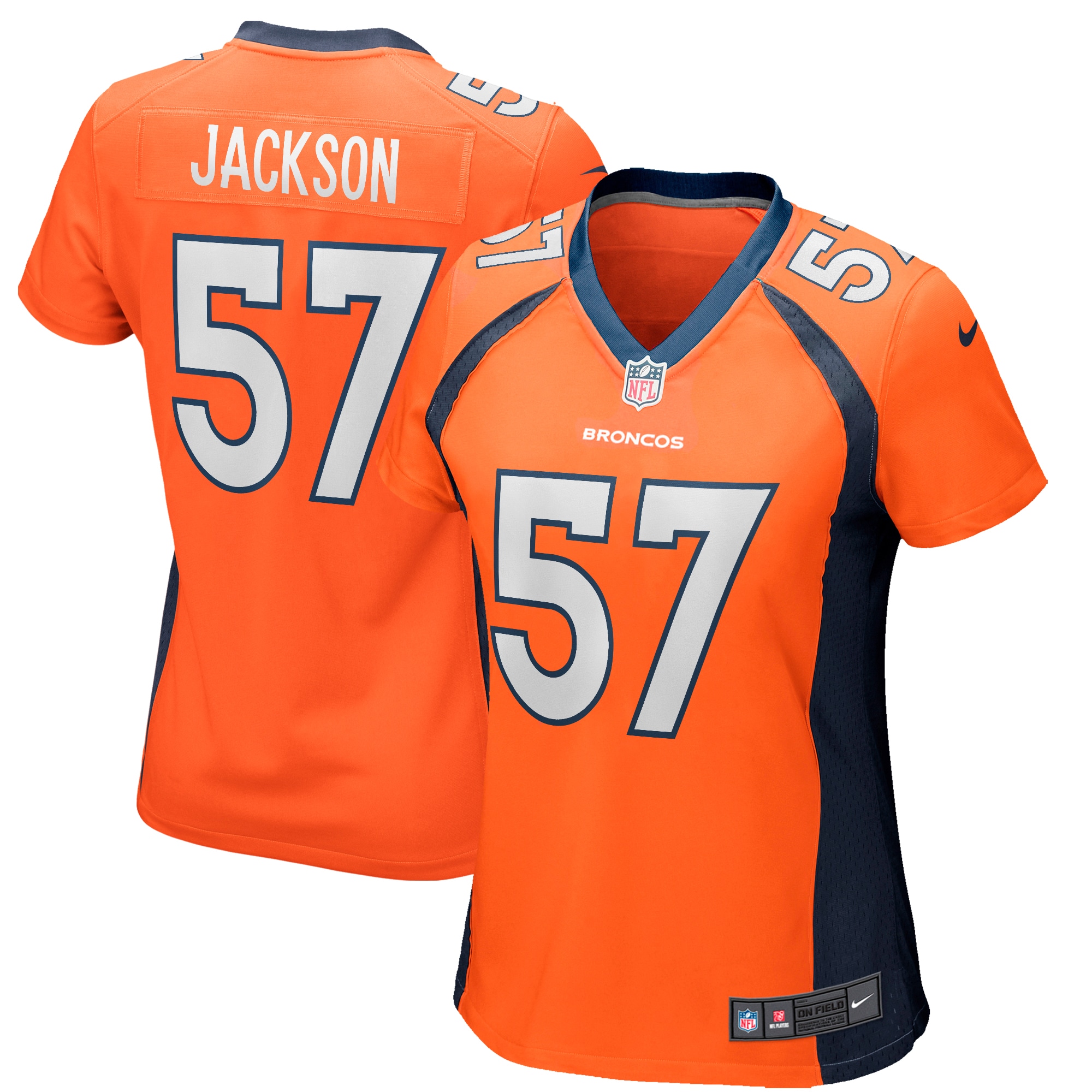 Tom Jackson Denver Broncos Nike Women's Game Retired Player Jersey - Orange - vstockx