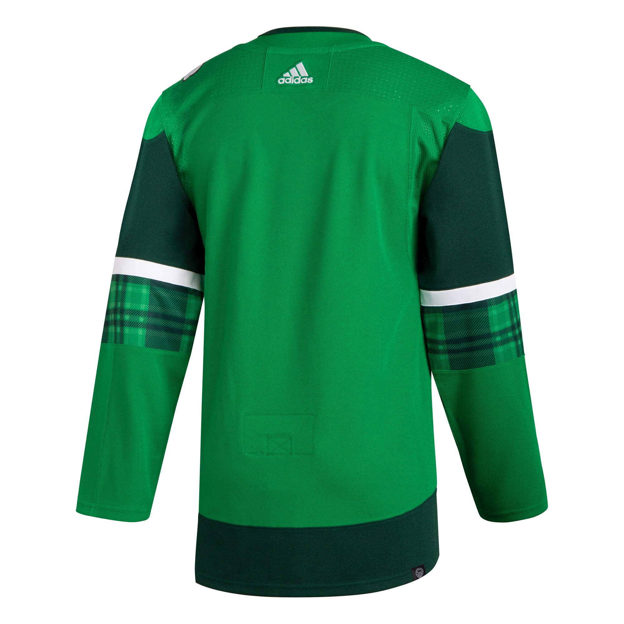 Columbus Blue Jackets adidas 2023 St. Patrick's Day Primegreen Authentic Jersey - Kelly Green - vstockx