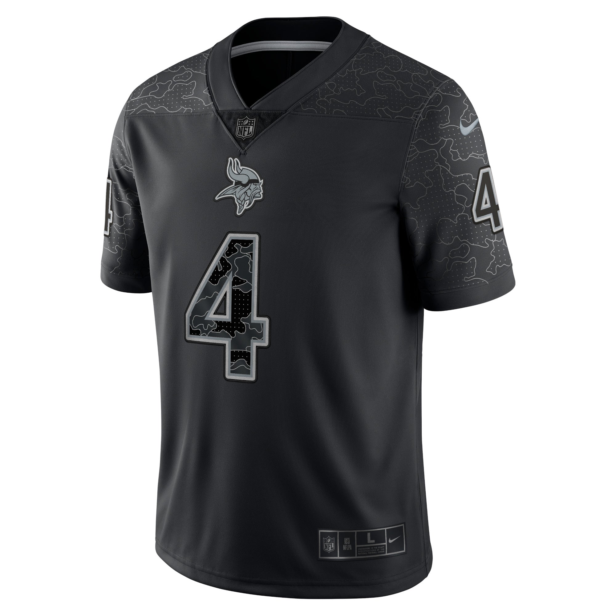 Men's Nike Dalvin Cook Black Minnesota Vikings RFLCTV Limited Jersey - vstockx