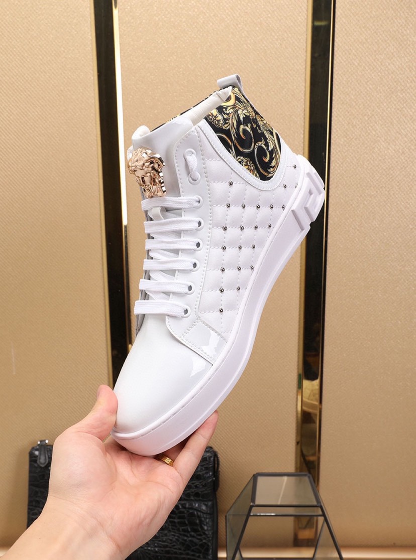 Versace High Top Sneaker 3 - vstockx