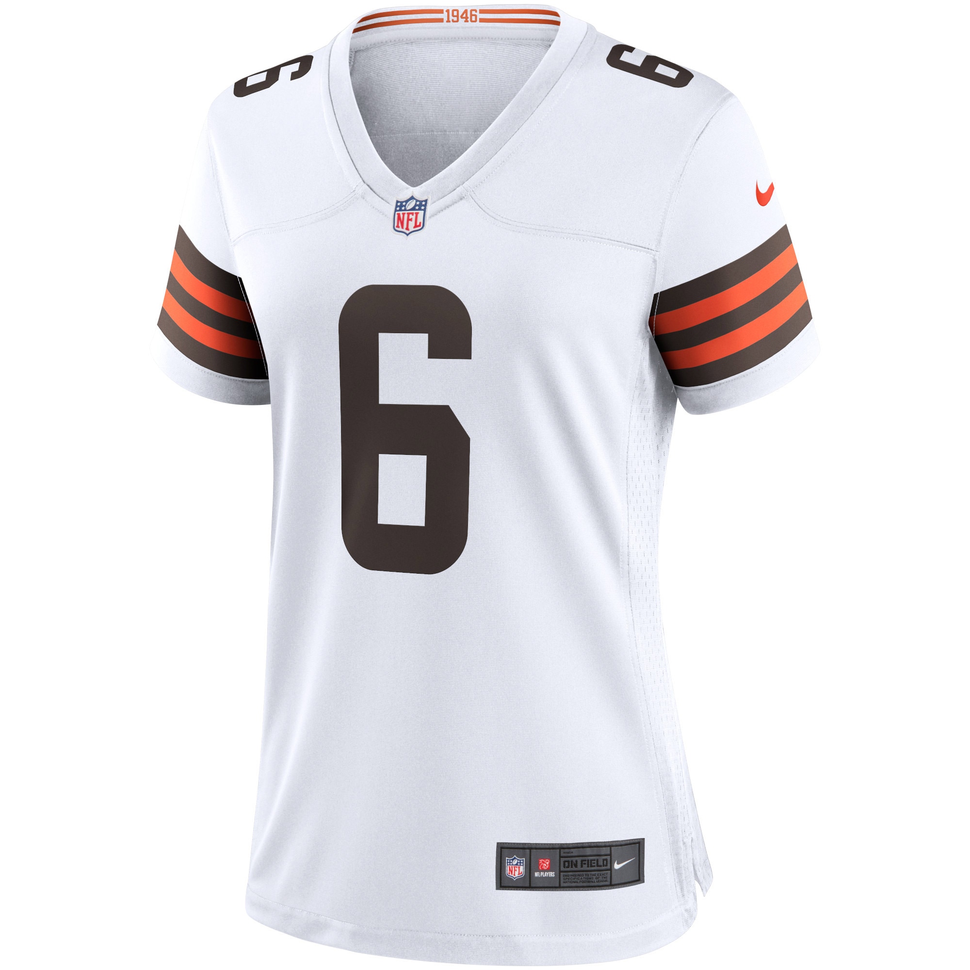 Baker Mayfield Cleveland Browns Nike Women's Game Jersey - White - vstockx