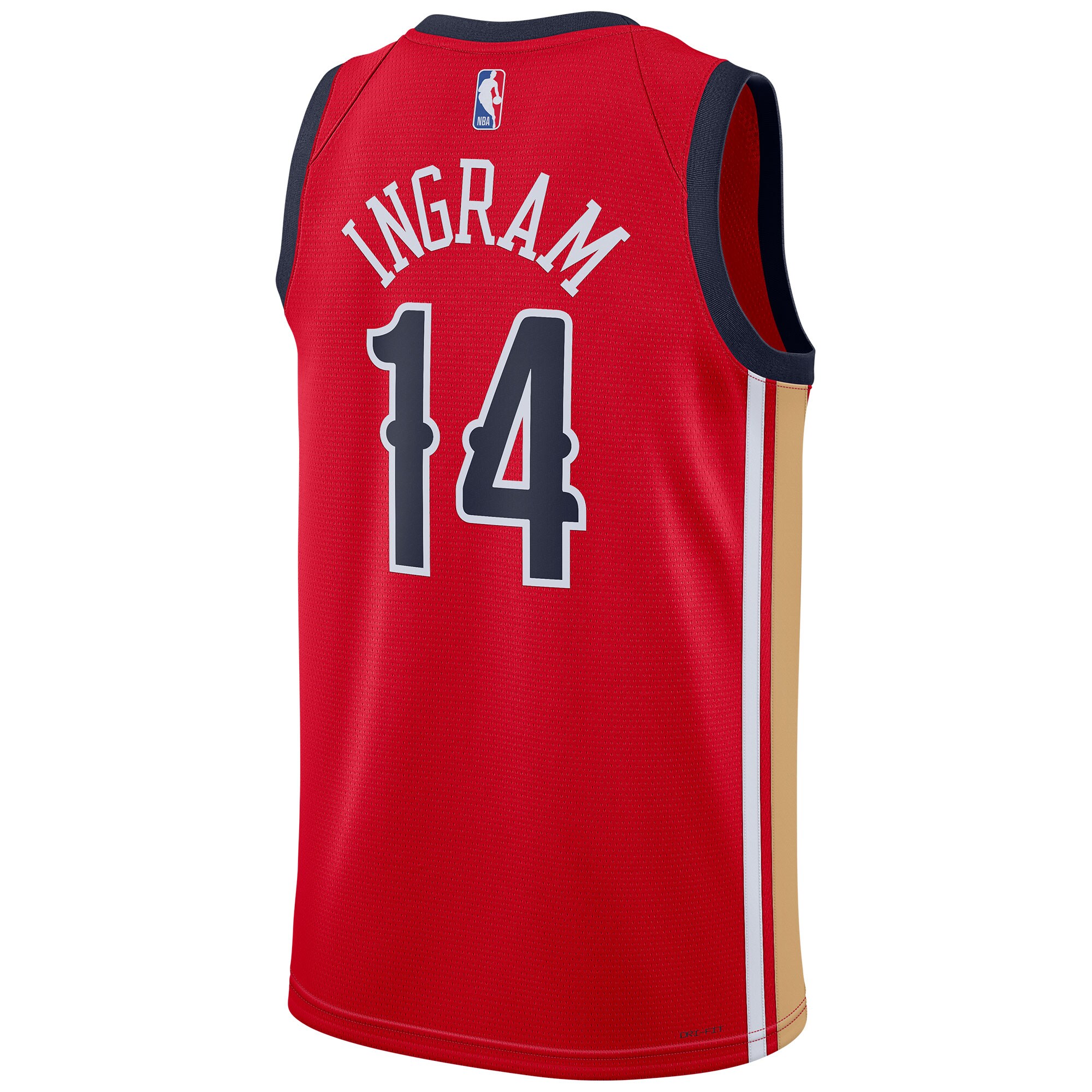 Brandon Ingram New Orleans Pelicans Jordans Brand Unisex Swingman Jersey - Statement Edition - Red - vstockx