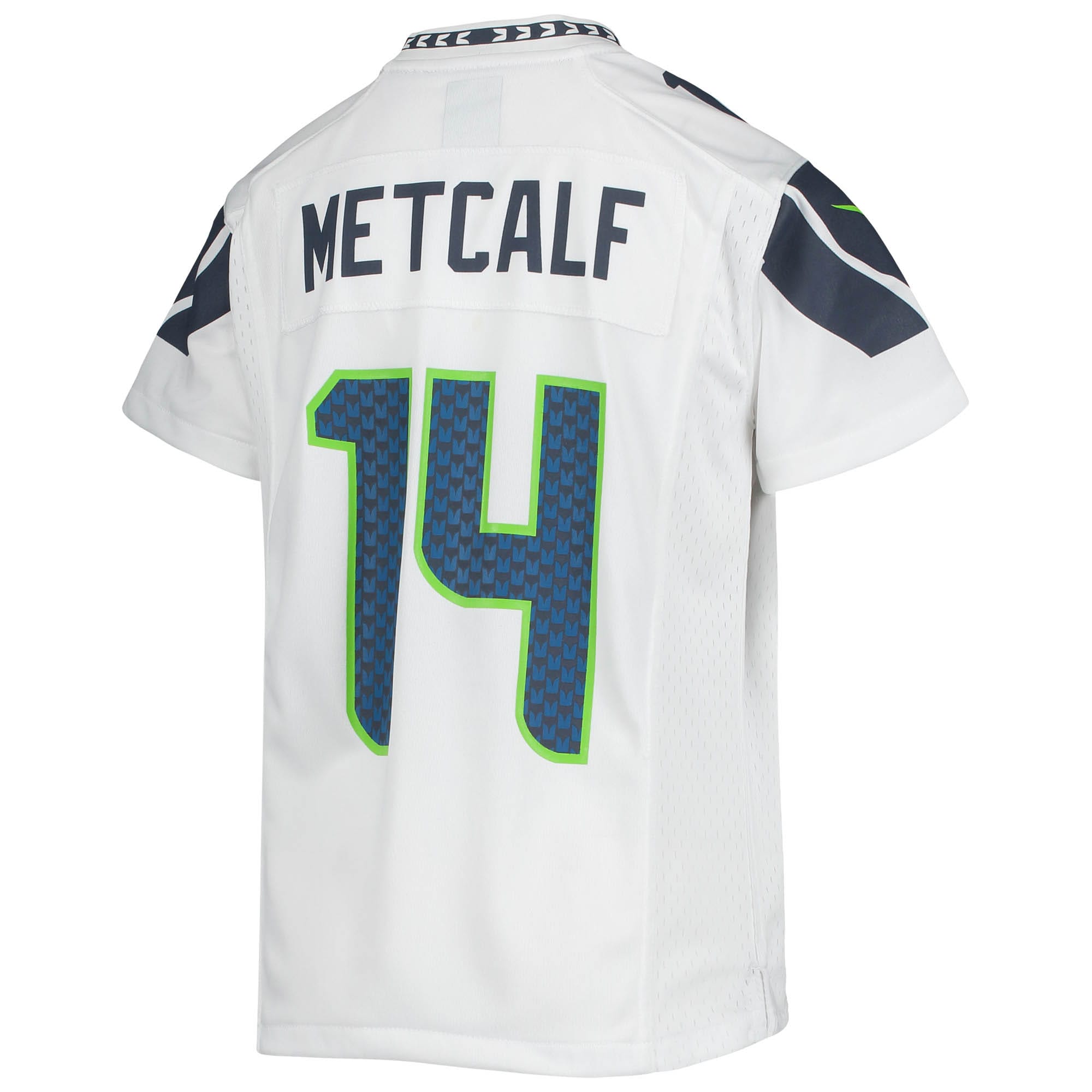DK Metcalf Seattle Seahawks Nike Youth Game Jersey - White - vstockx