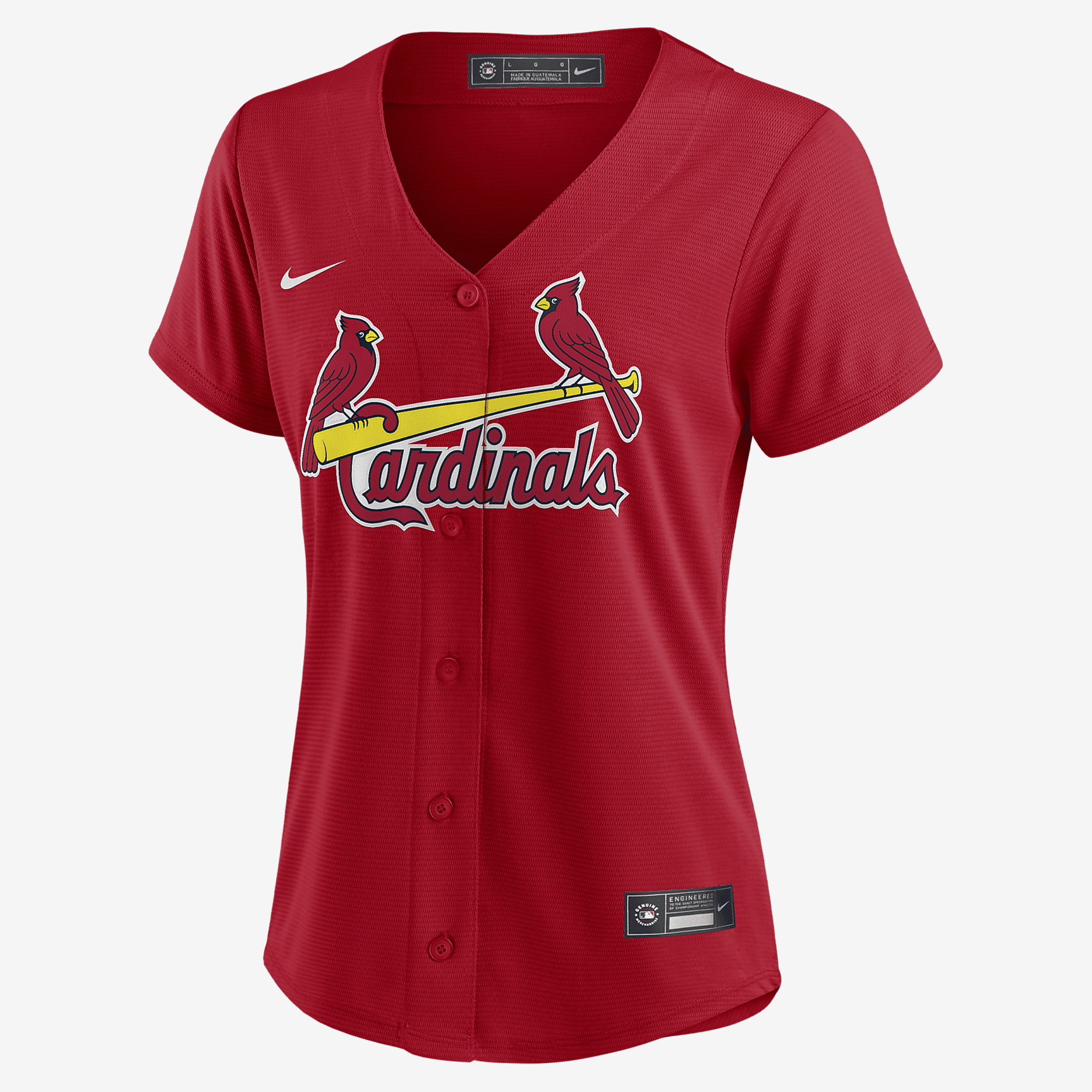 MLB St. Louis Cardinals (Yadier Molina) Women's Replica Baseball Jersey - Red - vstockx
