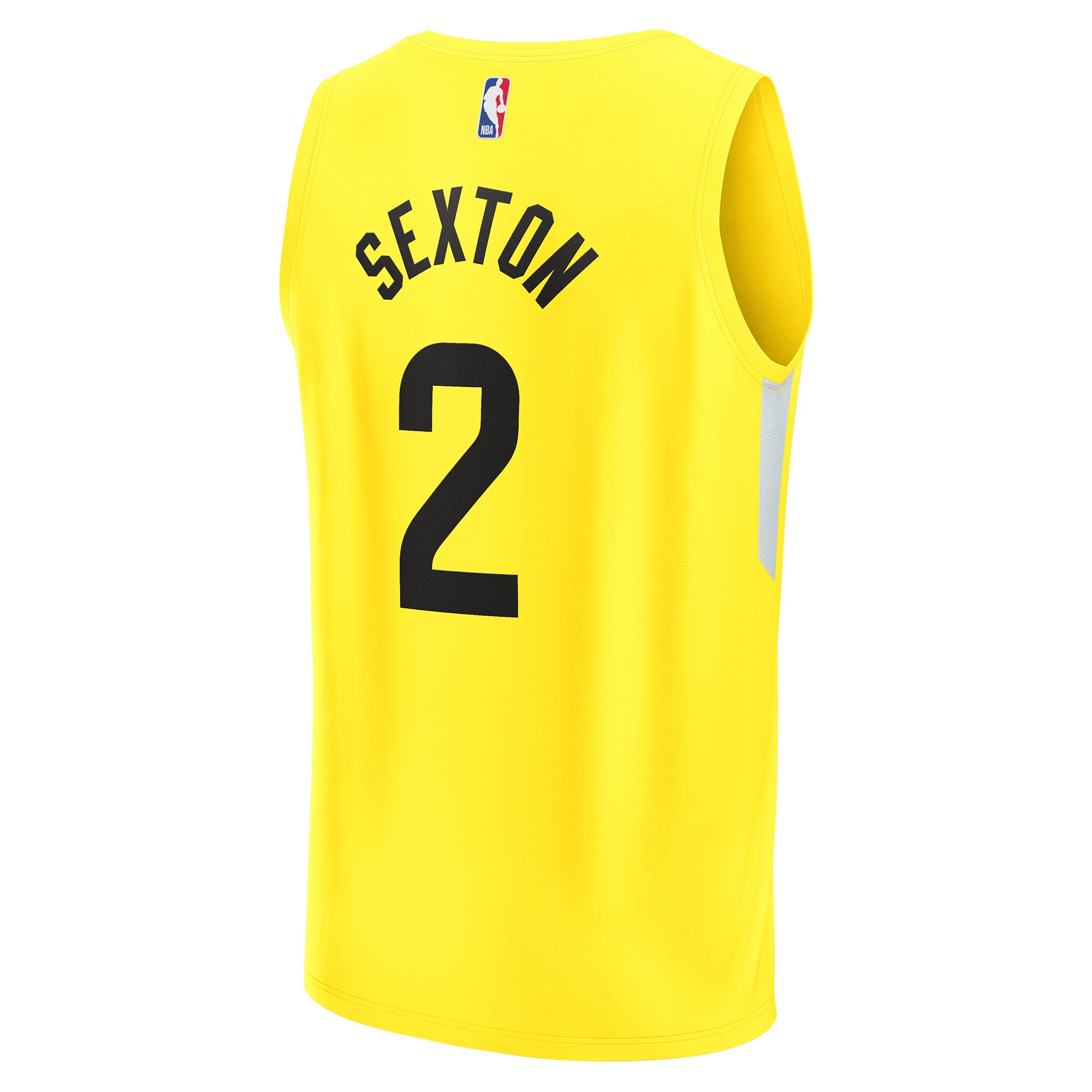 Collin Sexton Utah Jazz Fanatics Branded 2022/23 Fast Break Replica Player Jersey - Icon Edition - Yellow - vstockx