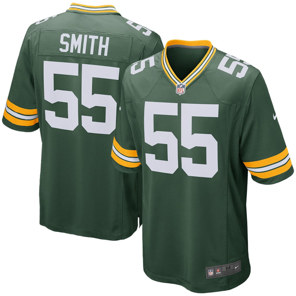 Men's Nike Za'Darius Smith Green Green Bay Packers Game Player Jersey - vstockx