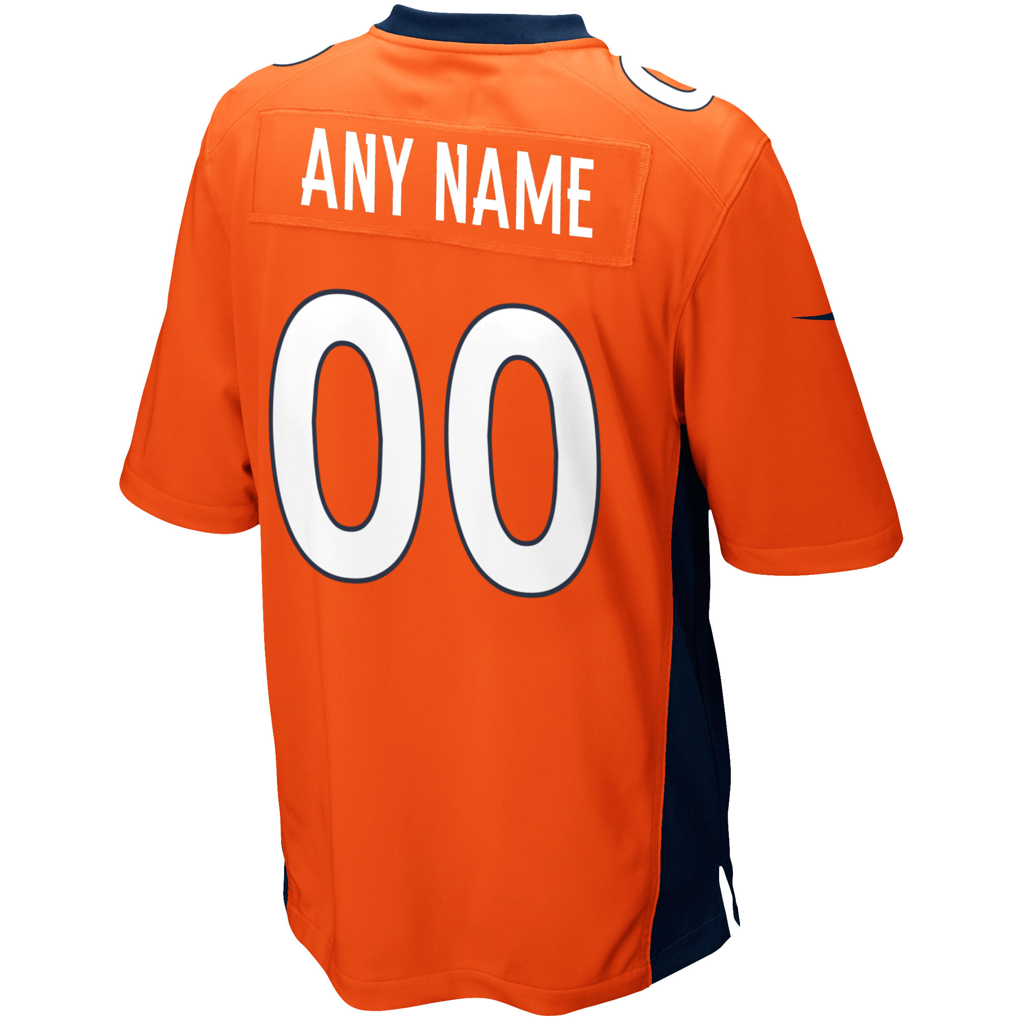 Denver Broncos Nike Custom Game Jersey - Orange - vstockx