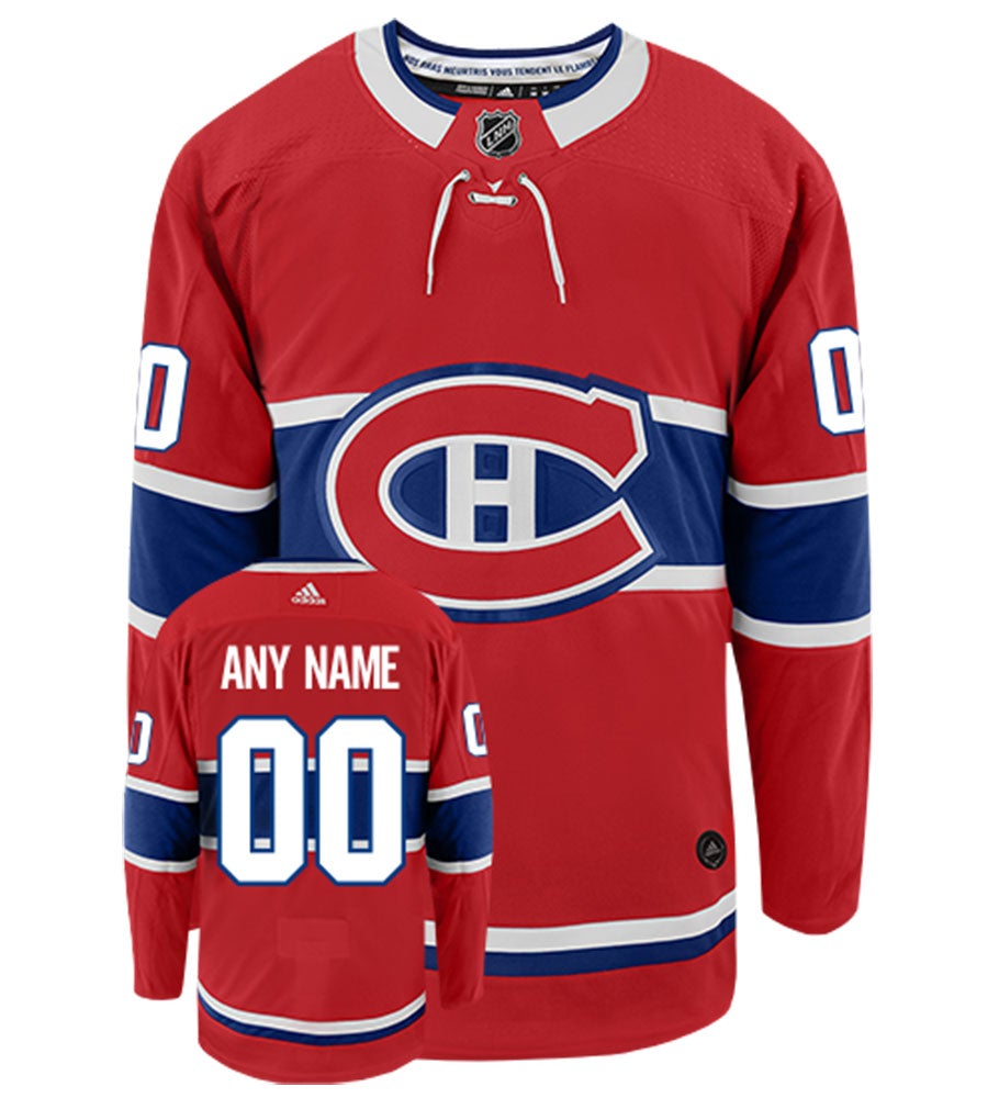 Montreal Canadiens Adidas Authentic Home NHL Hockey Jersey - vstockx